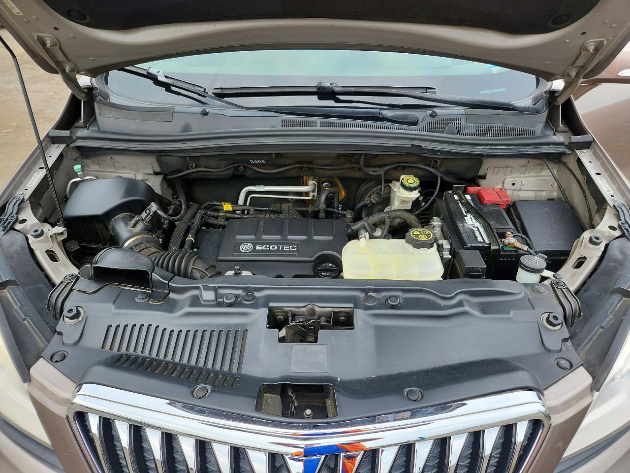 2014 Buick Encore Convenience Brown vin: KL4CJBSB1EB784280