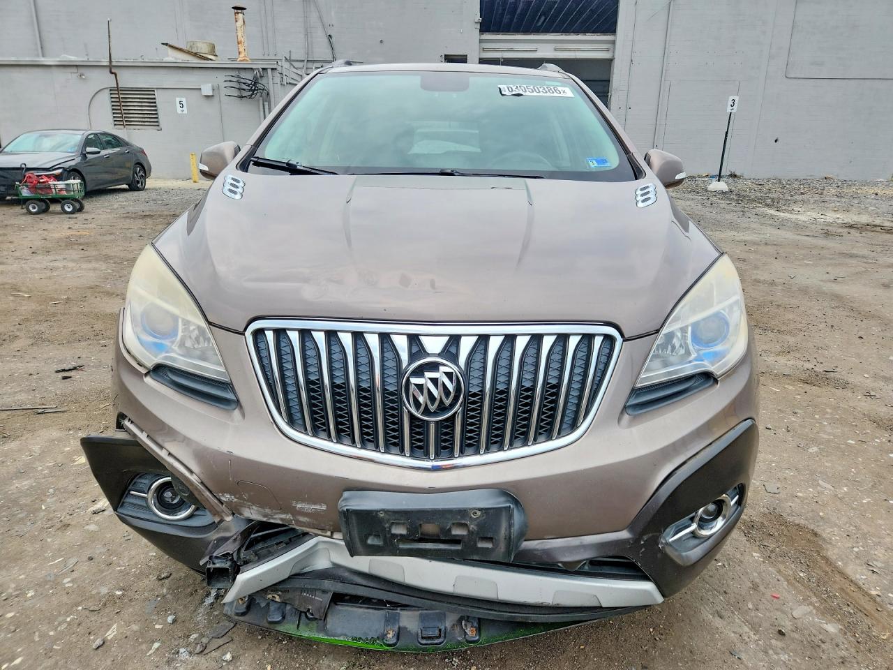 2014 Buick Encore Convenience Brown vin: KL4CJBSB1EB784280