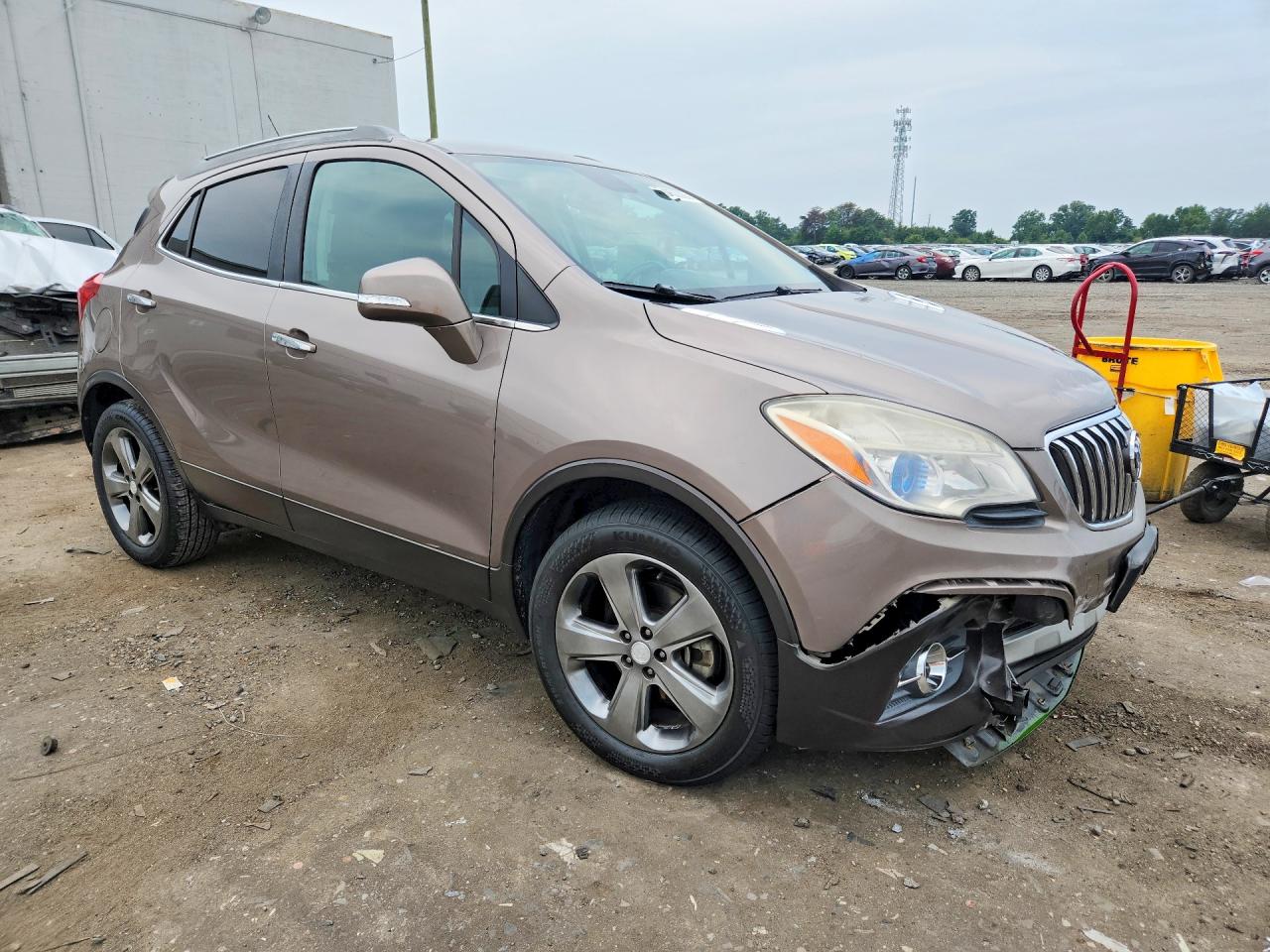 2014 Buick Encore Convenience Brown vin: KL4CJBSB1EB784280
