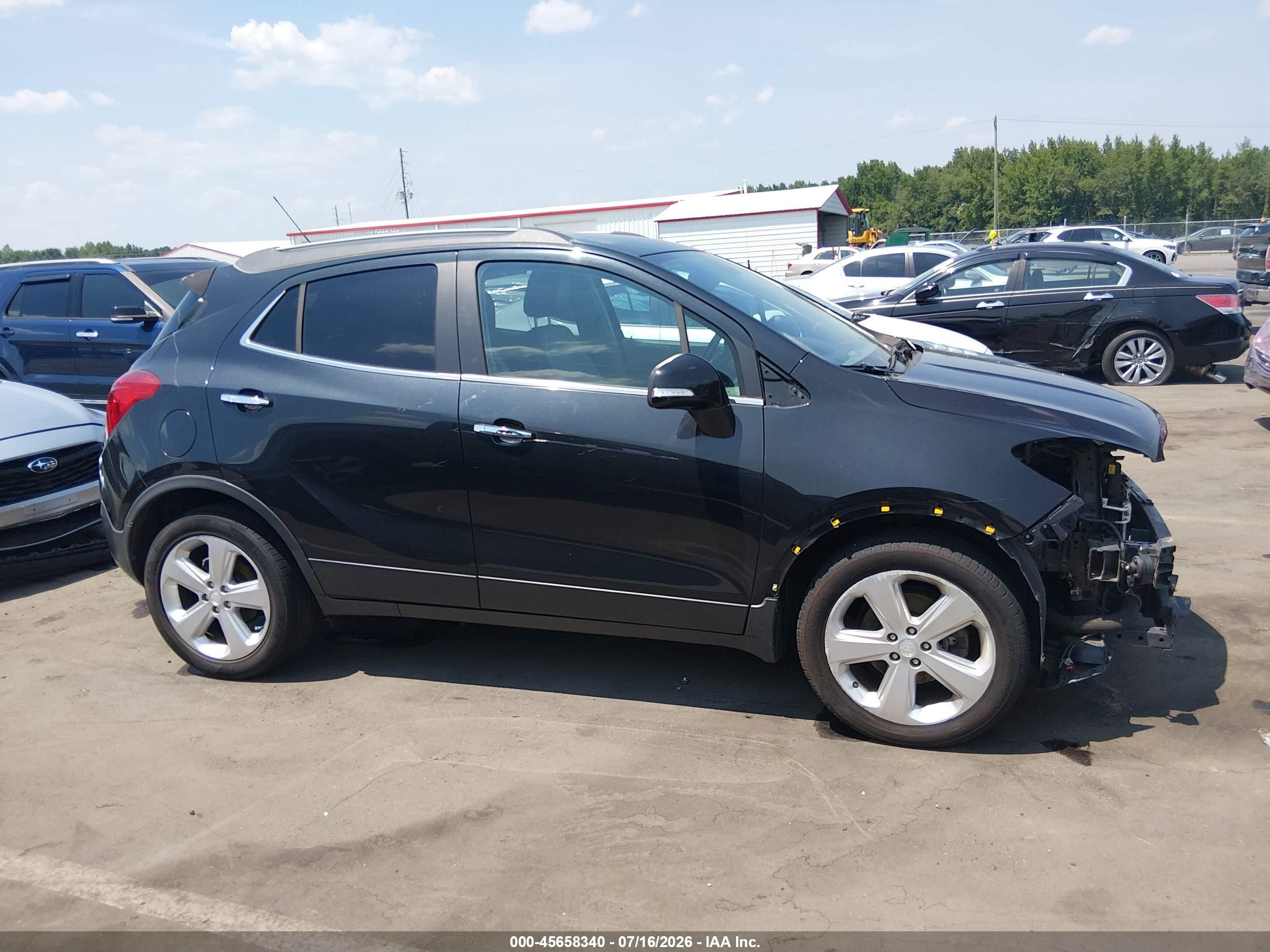 2015 Buick Encore Convenience Black vin: KL4CJBSB1FB147861