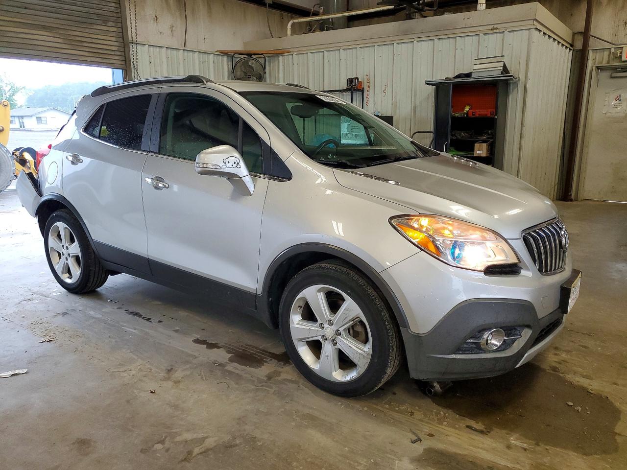 2015 Buick Encore Convenience Silver vin: KL4CJBSB1FB152364