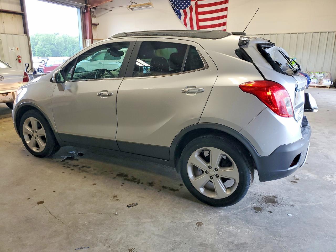2015 Buick Encore Convenience Silver vin: KL4CJBSB1FB152364