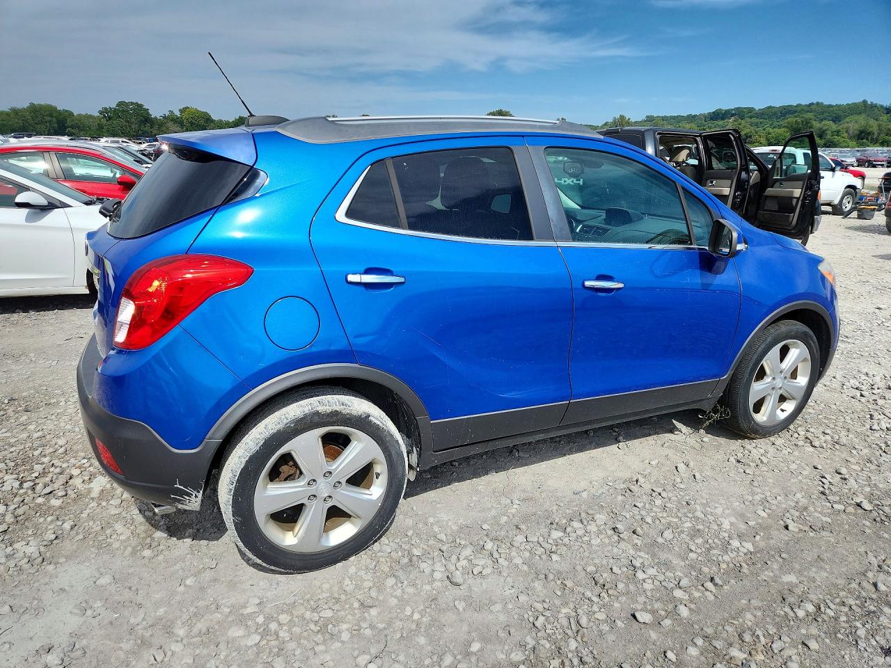 2015 Buick Encore Convenience Blue vin: KL4CJBSB1FB164210
