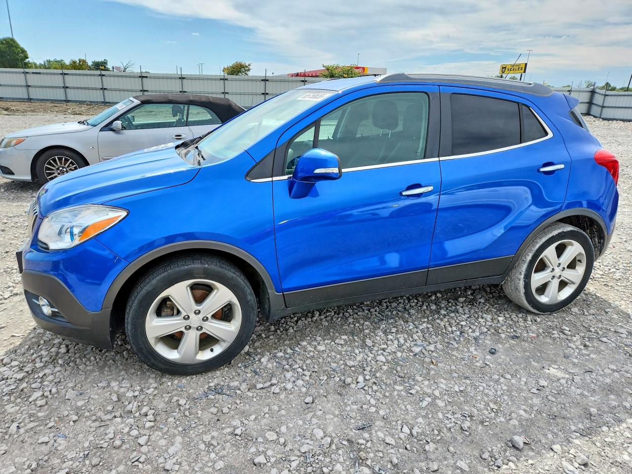 2015 Buick Encore Convenience Синий vin: KL4CJBSB1FB164210