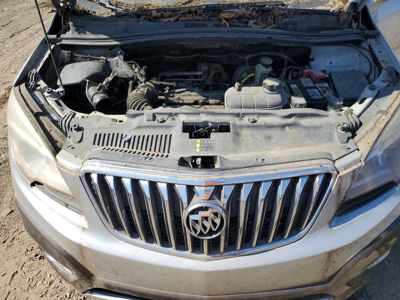 2013 Buick Encore Convenience Серебряный vin: KL4CJBSB2DB072231