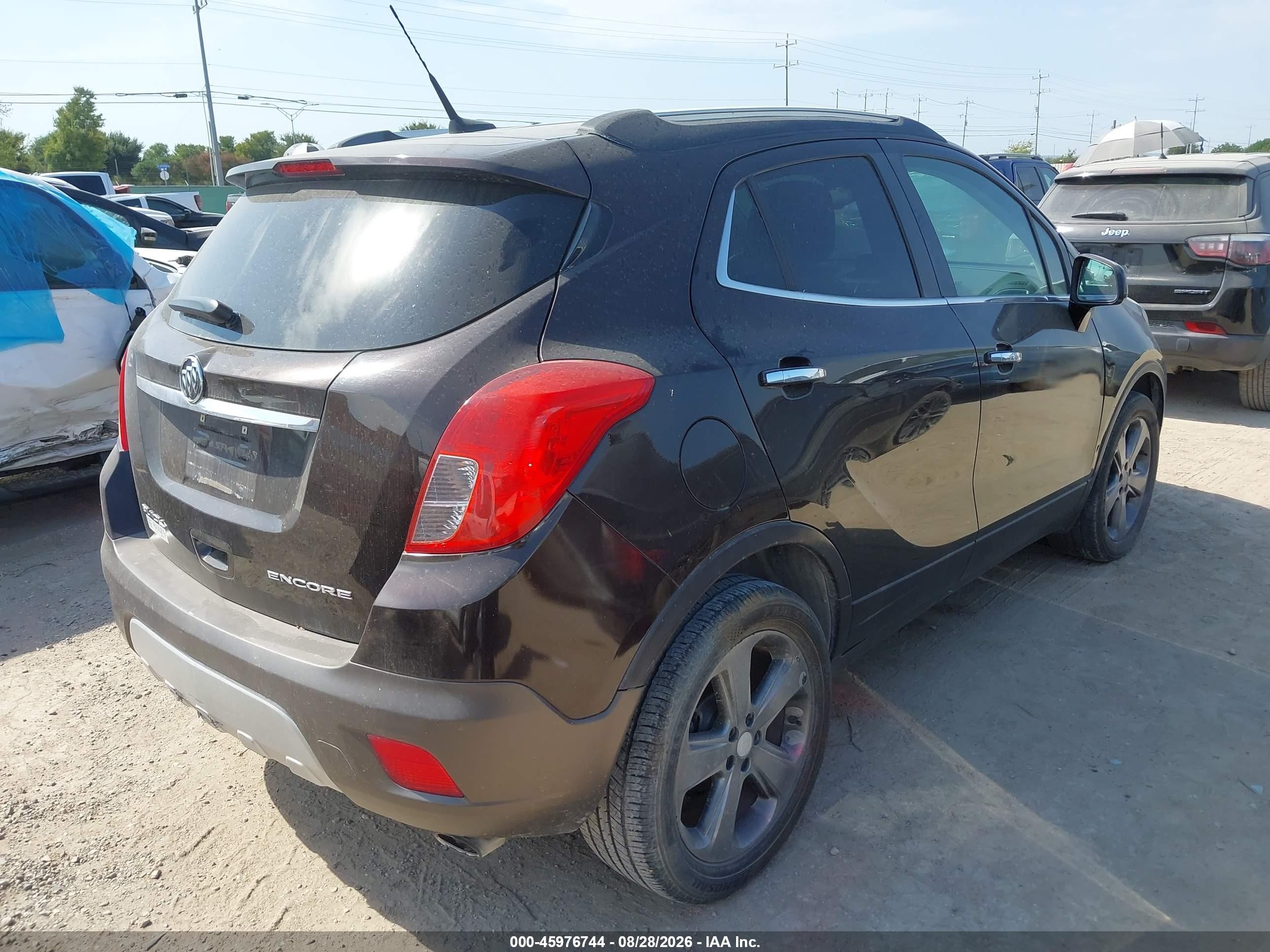 2013 Buick Encore Convenience Brown vin: KL4CJBSB2DB193759