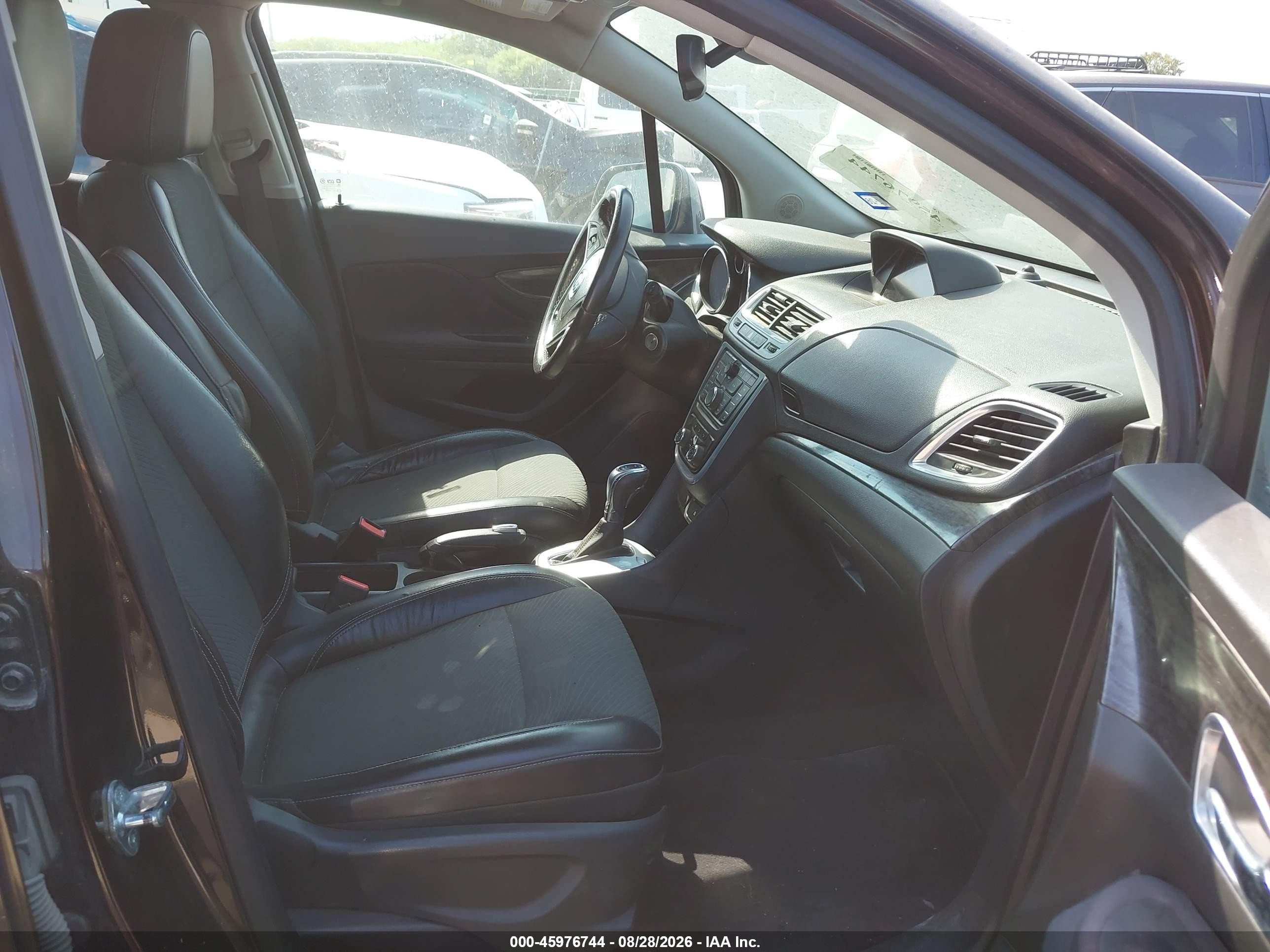 2013 Buick Encore Convenience Brown vin: KL4CJBSB2DB193759