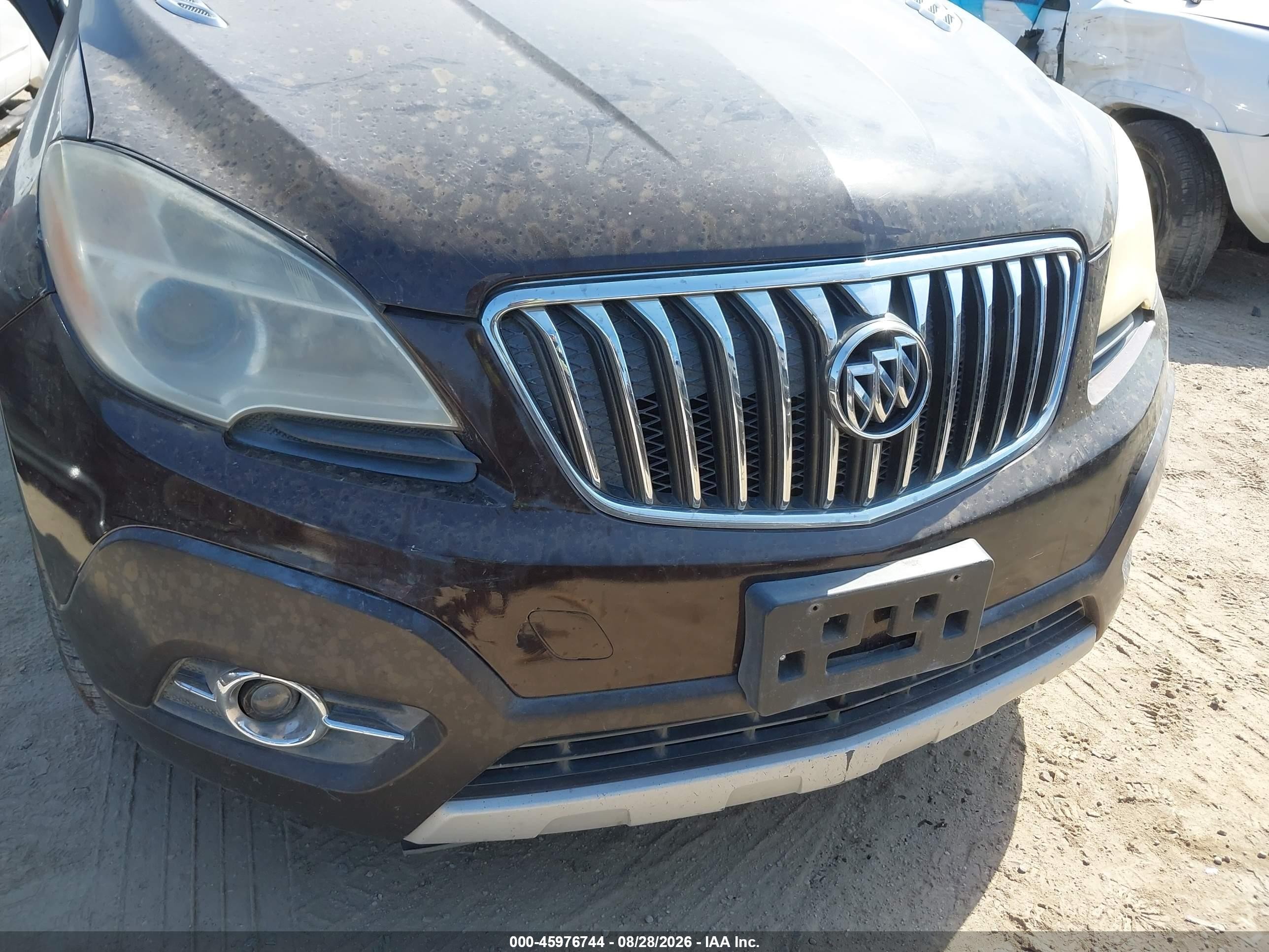 2013 Buick Encore Convenience Brown vin: KL4CJBSB2DB193759
