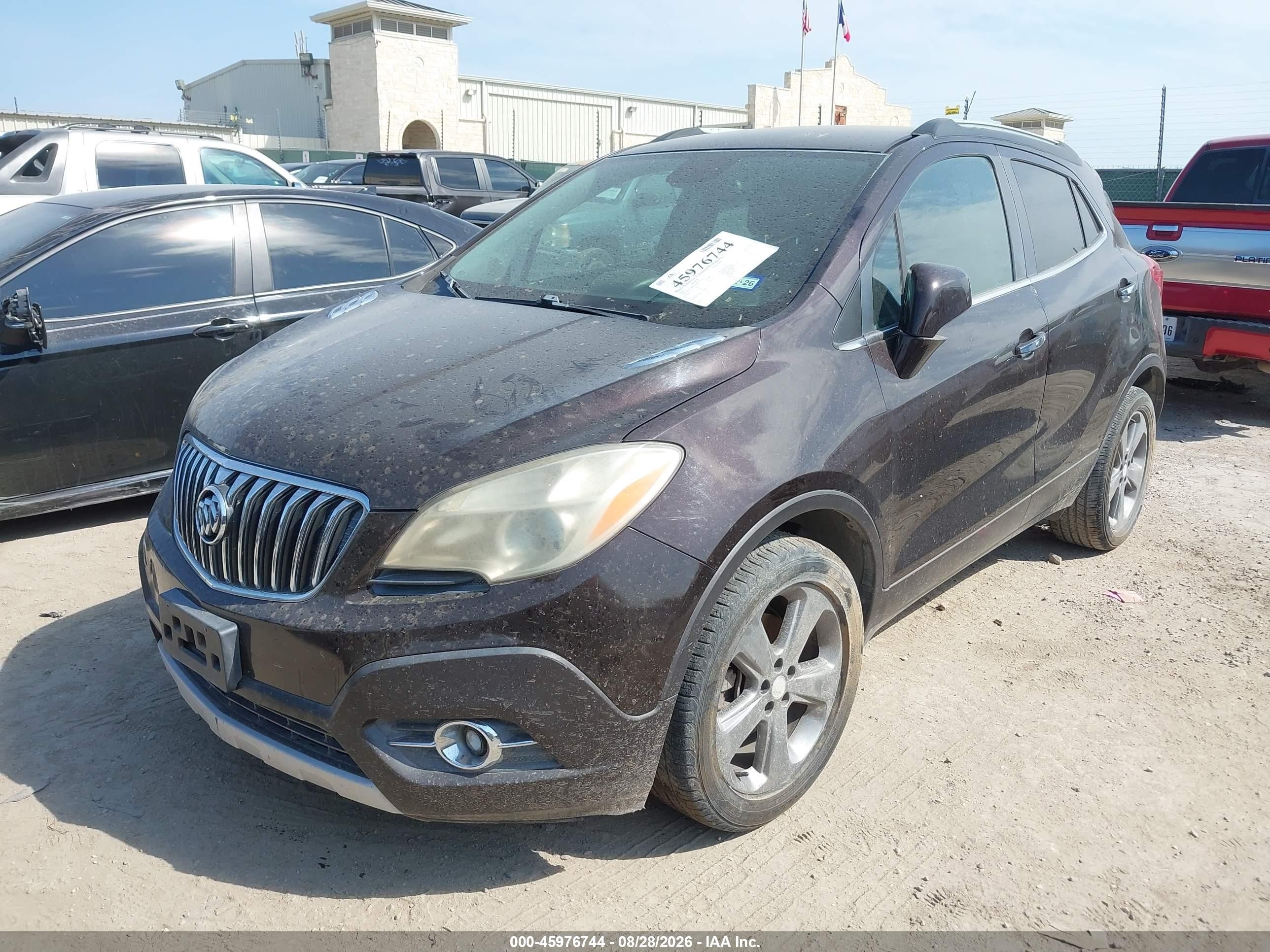 2013 Buick Encore Convenience Brown vin: KL4CJBSB2DB193759