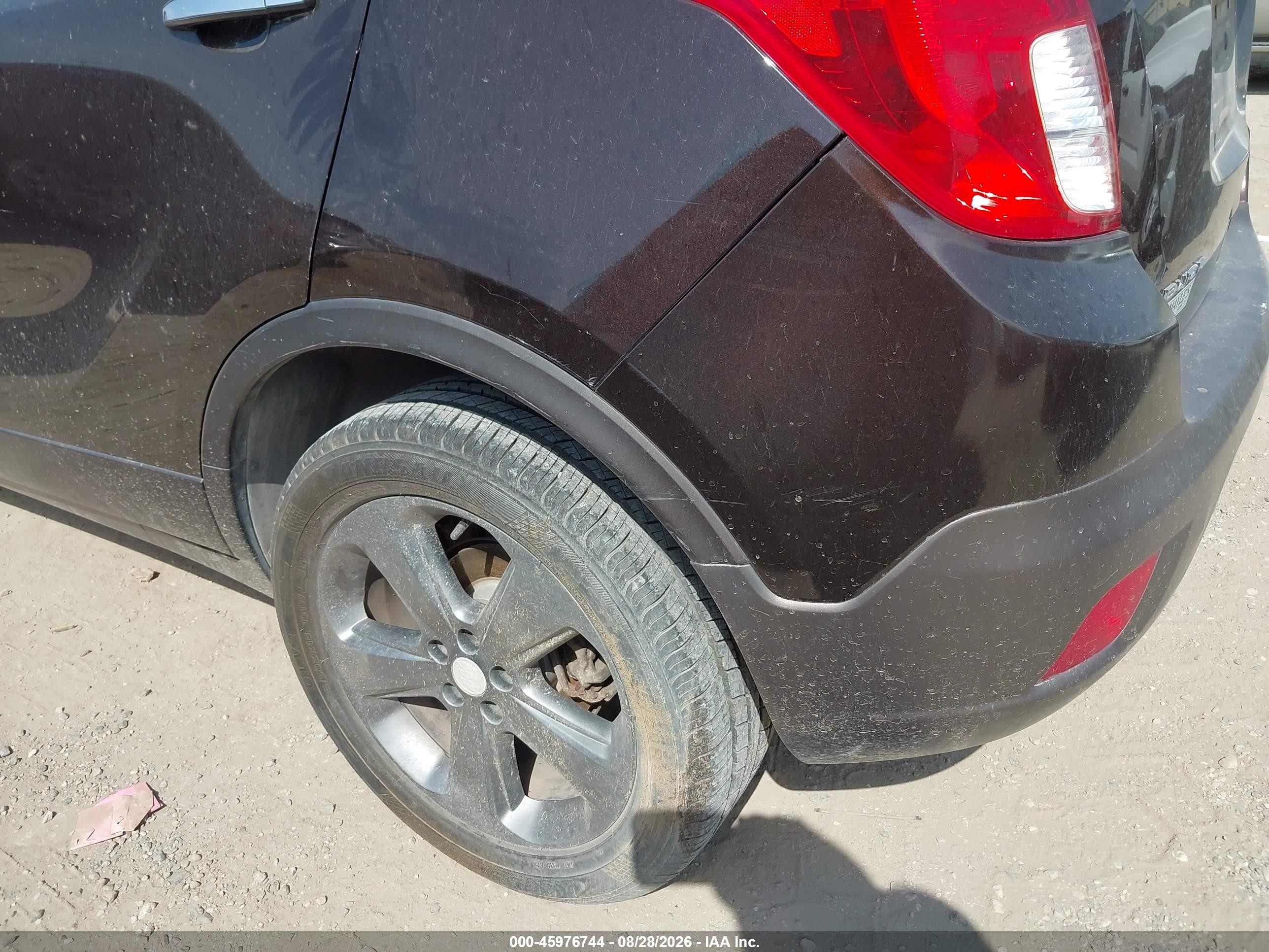 2013 Buick Encore Convenience Brown vin: KL4CJBSB2DB193759