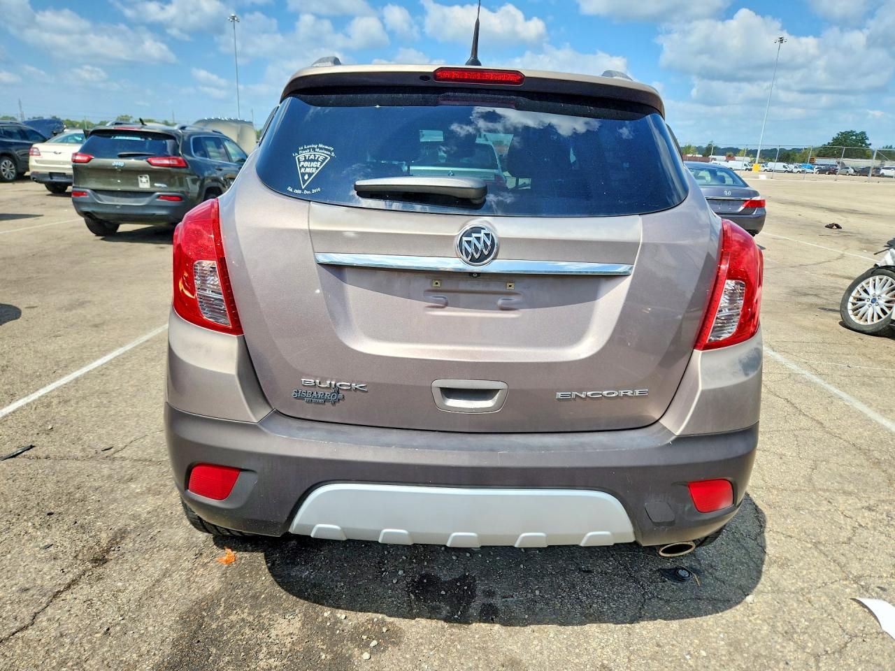 2013 Buick Encore Convenience Brown vin: KL4CJBSB2DB193938