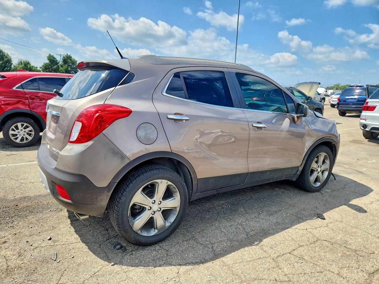 2013 Buick Encore Convenience Brown vin: KL4CJBSB2DB193938