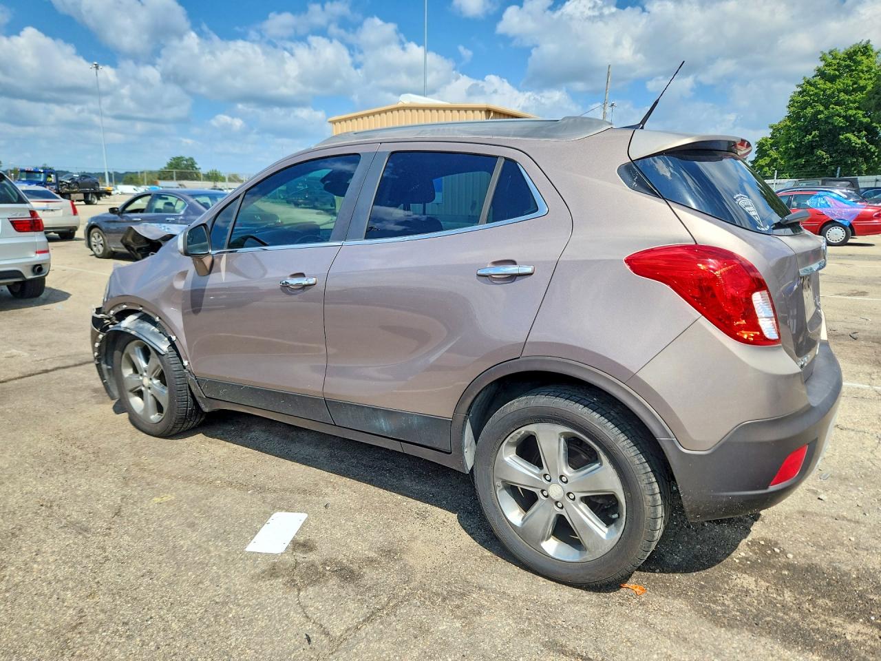 2013 Buick Encore Convenience Brown vin: KL4CJBSB2DB193938
