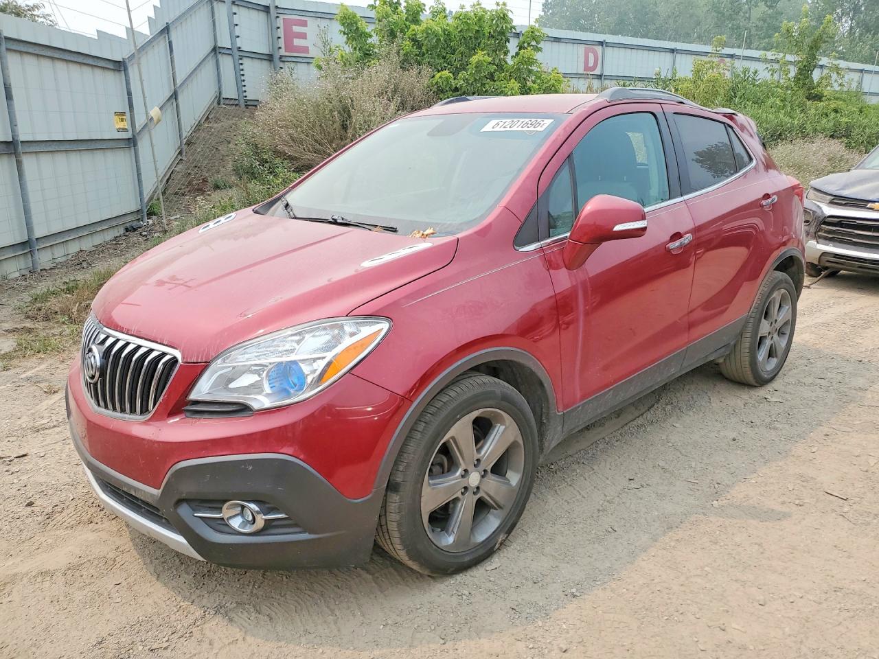 2014 Buick Encore Convenience Red vin: KL4CJBSB2EB536278