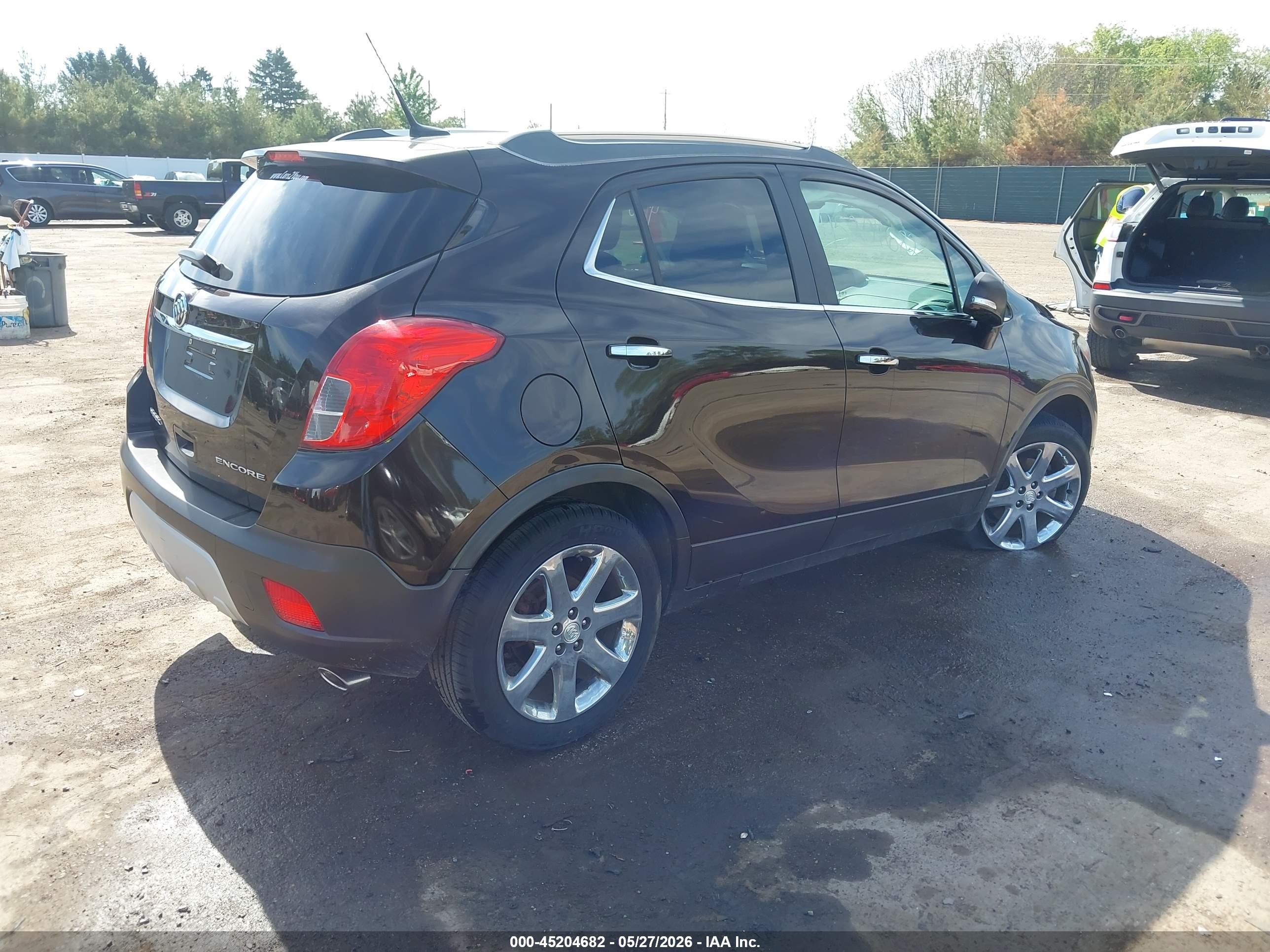 2014 Buick Encore Convenience Burgundy vin: KL4CJBSB2EB604711