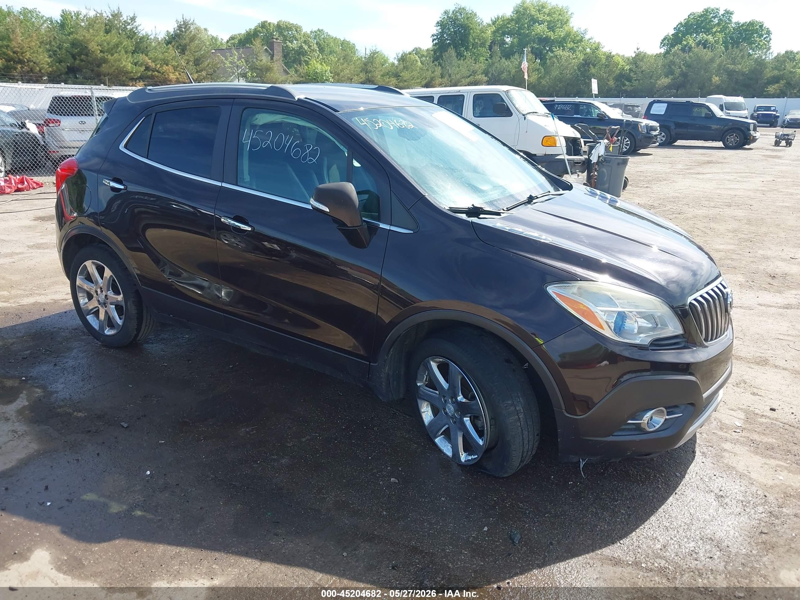 2014 Buick Encore Convenience Burgundy vin: KL4CJBSB2EB604711