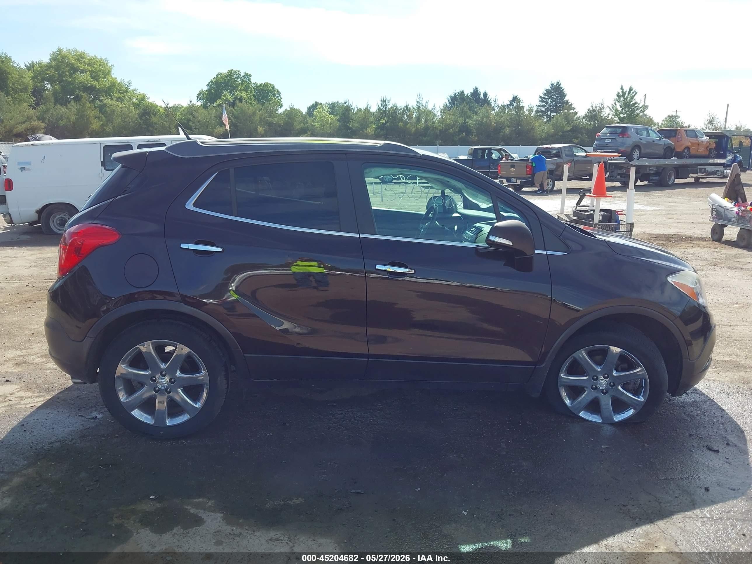 2014 Buick Encore Convenience Burgundy vin: KL4CJBSB2EB604711