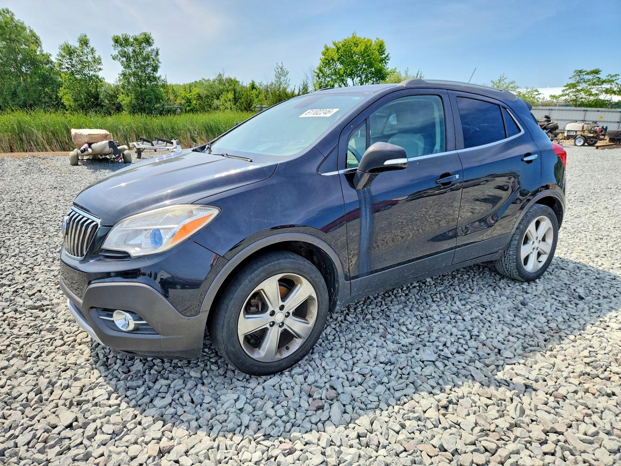 2014 Buick Encore Convenience Black vin: KL4CJBSB2EB640978