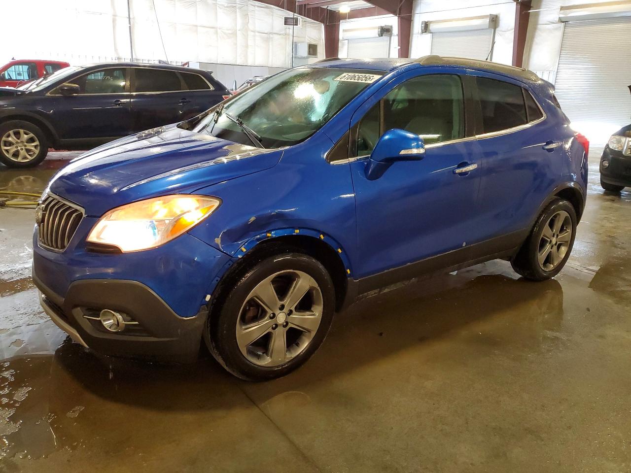 2014 Buick Encore Convenience Blue vin: KL4CJBSB2EB641015