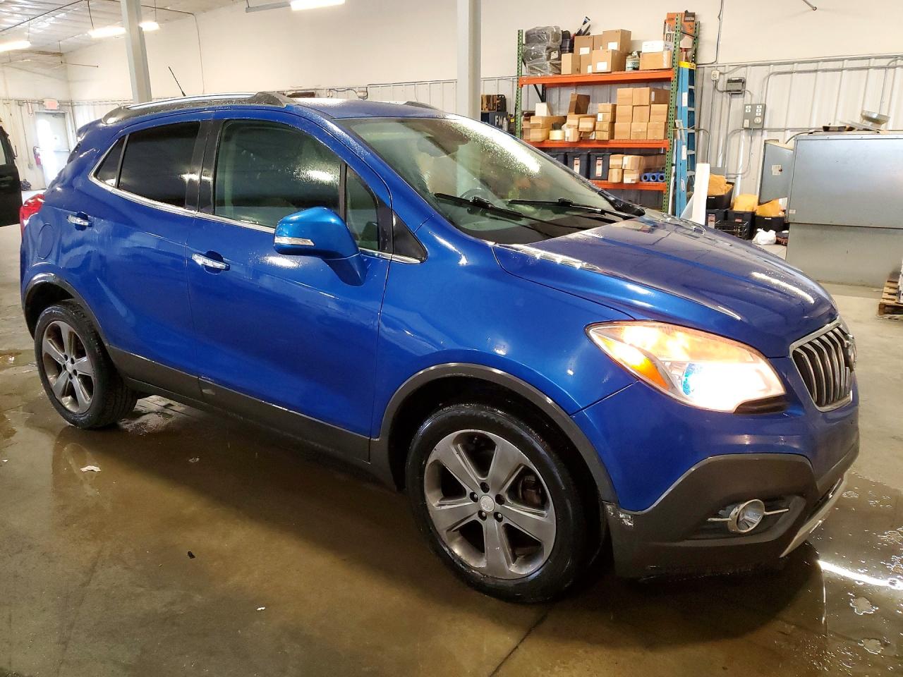 2014 Buick Encore Convenience Blue vin: KL4CJBSB2EB641015