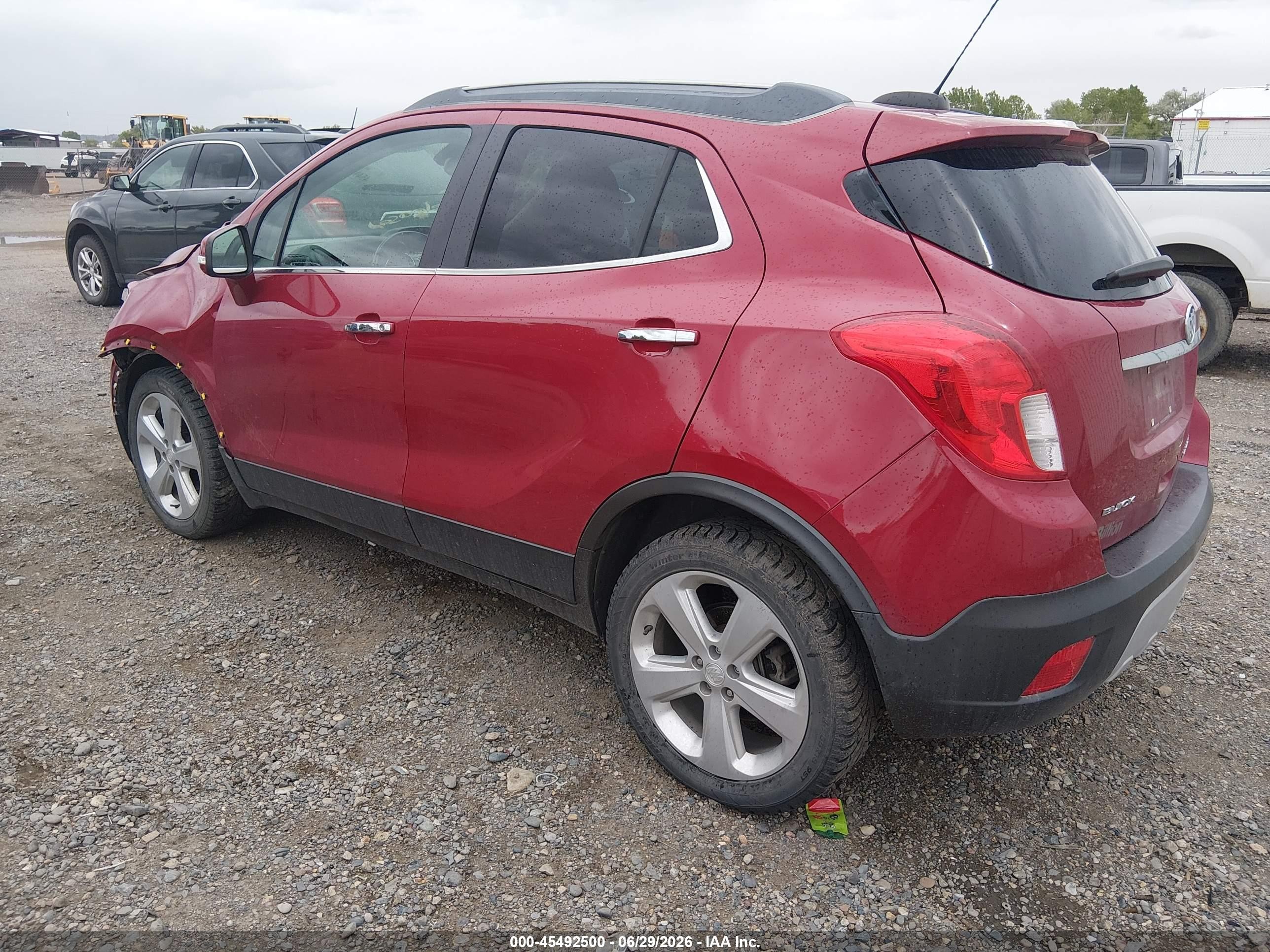 2015 Buick Encore Convenience Red vin: KL4CJBSB2FB085659