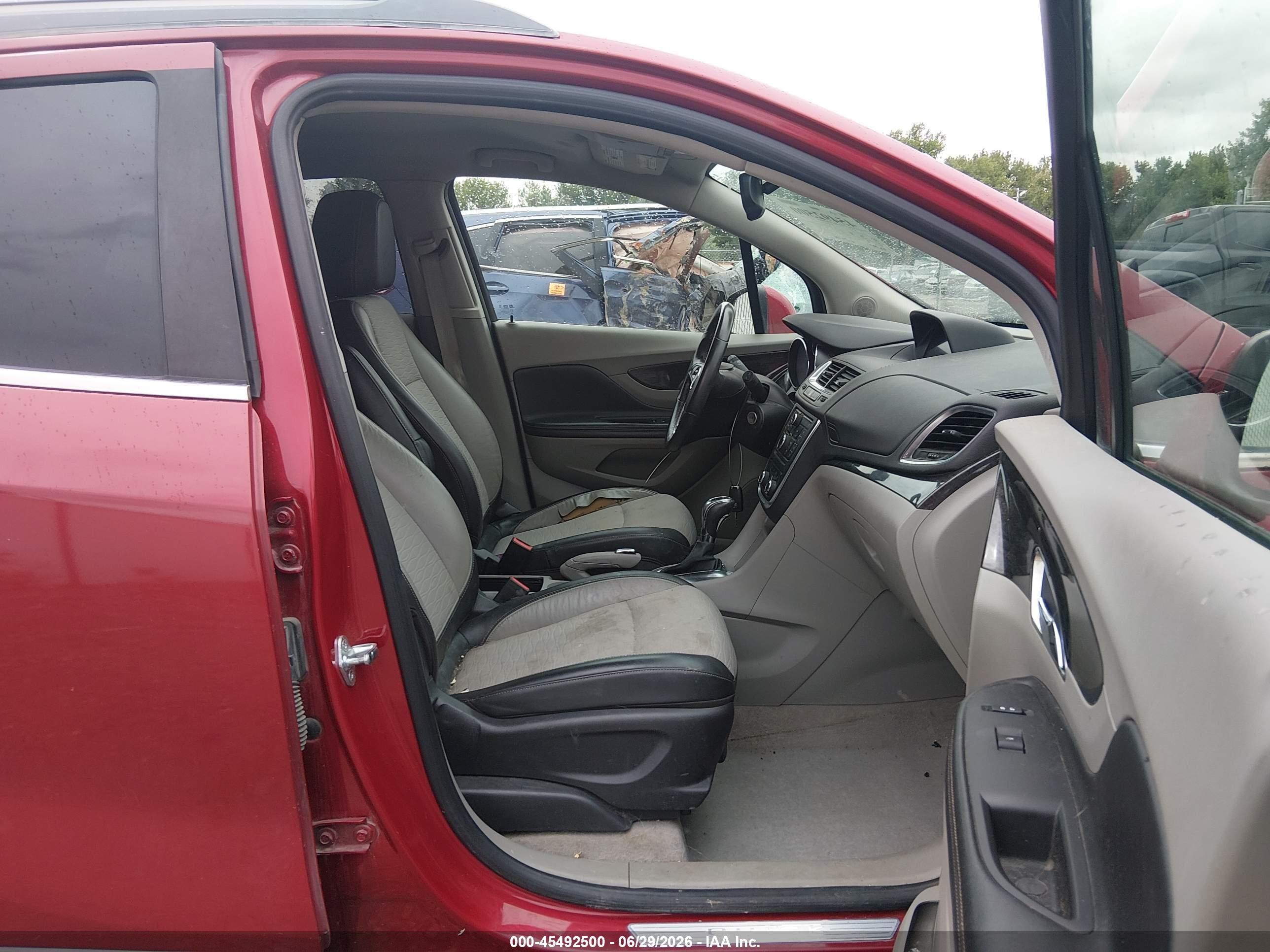 2015 Buick Encore Convenience Red vin: KL4CJBSB2FB085659