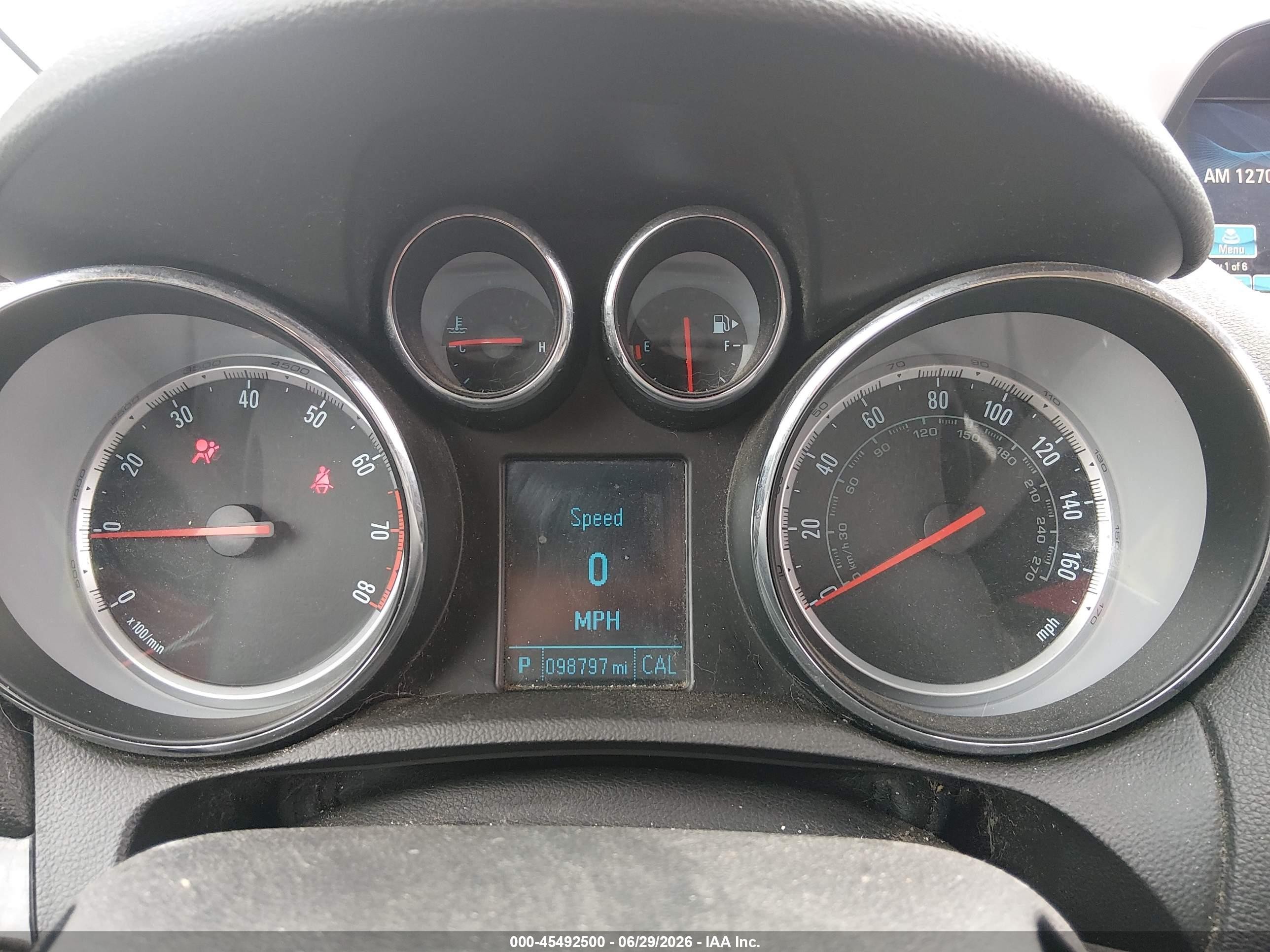 2015 Buick Encore Convenience Red vin: KL4CJBSB2FB085659