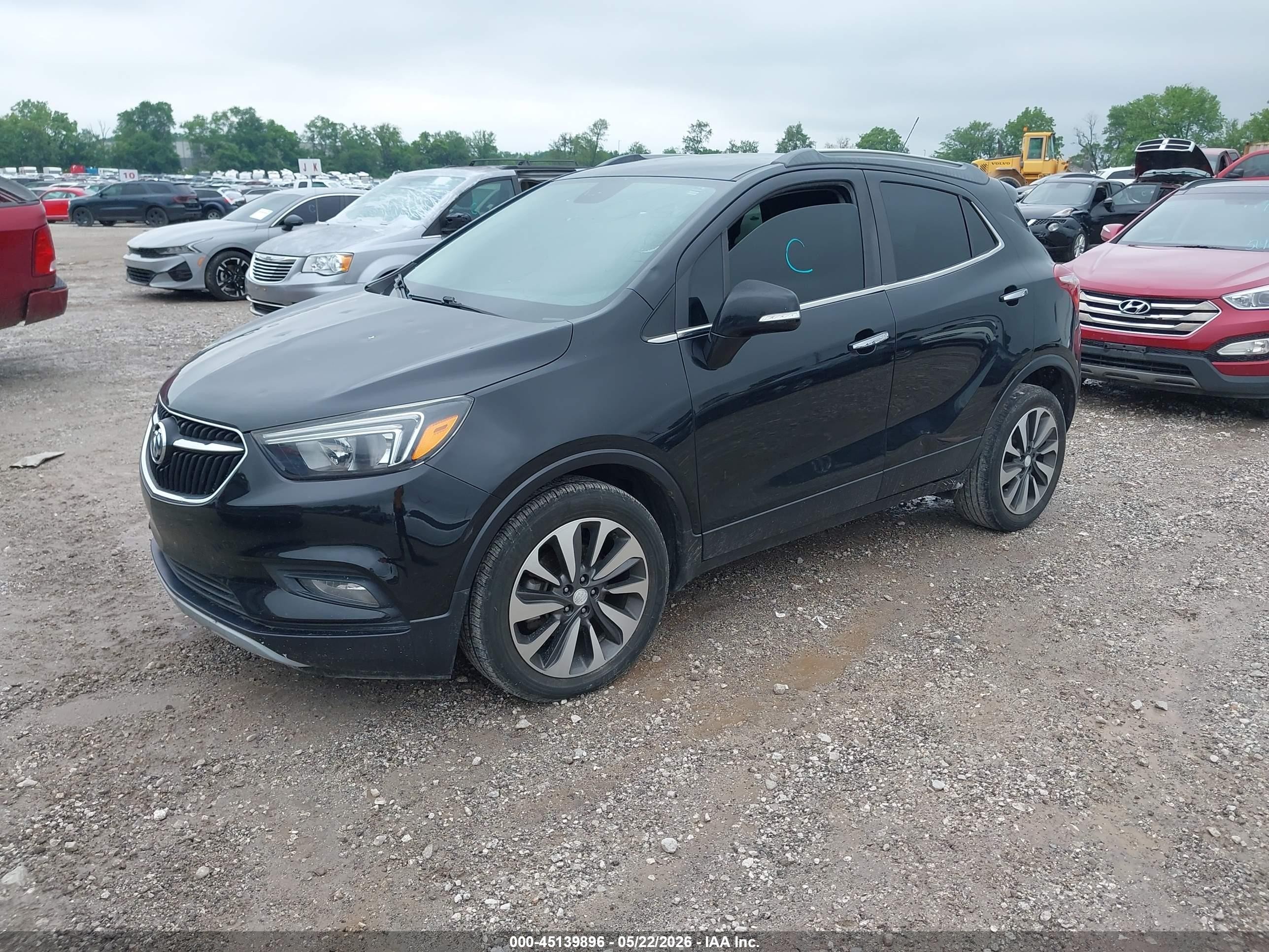 2018 Buick Encore Preferred Ii Black vin: KL4CJBSB2JB656964