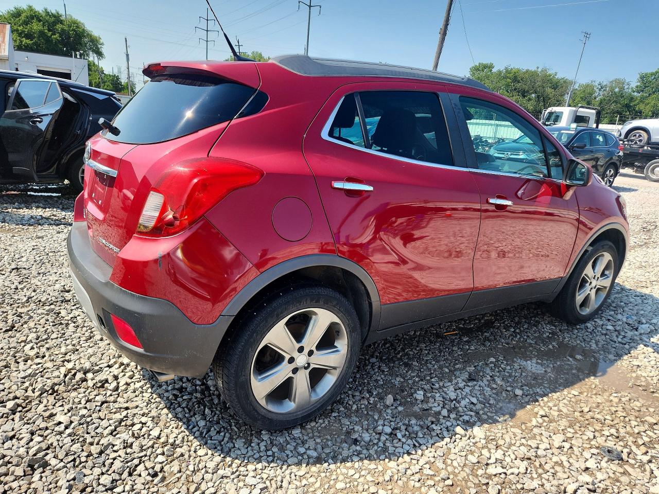 2013 Buick Encore Convenience Красный vin: KL4CJBSB3DB125499