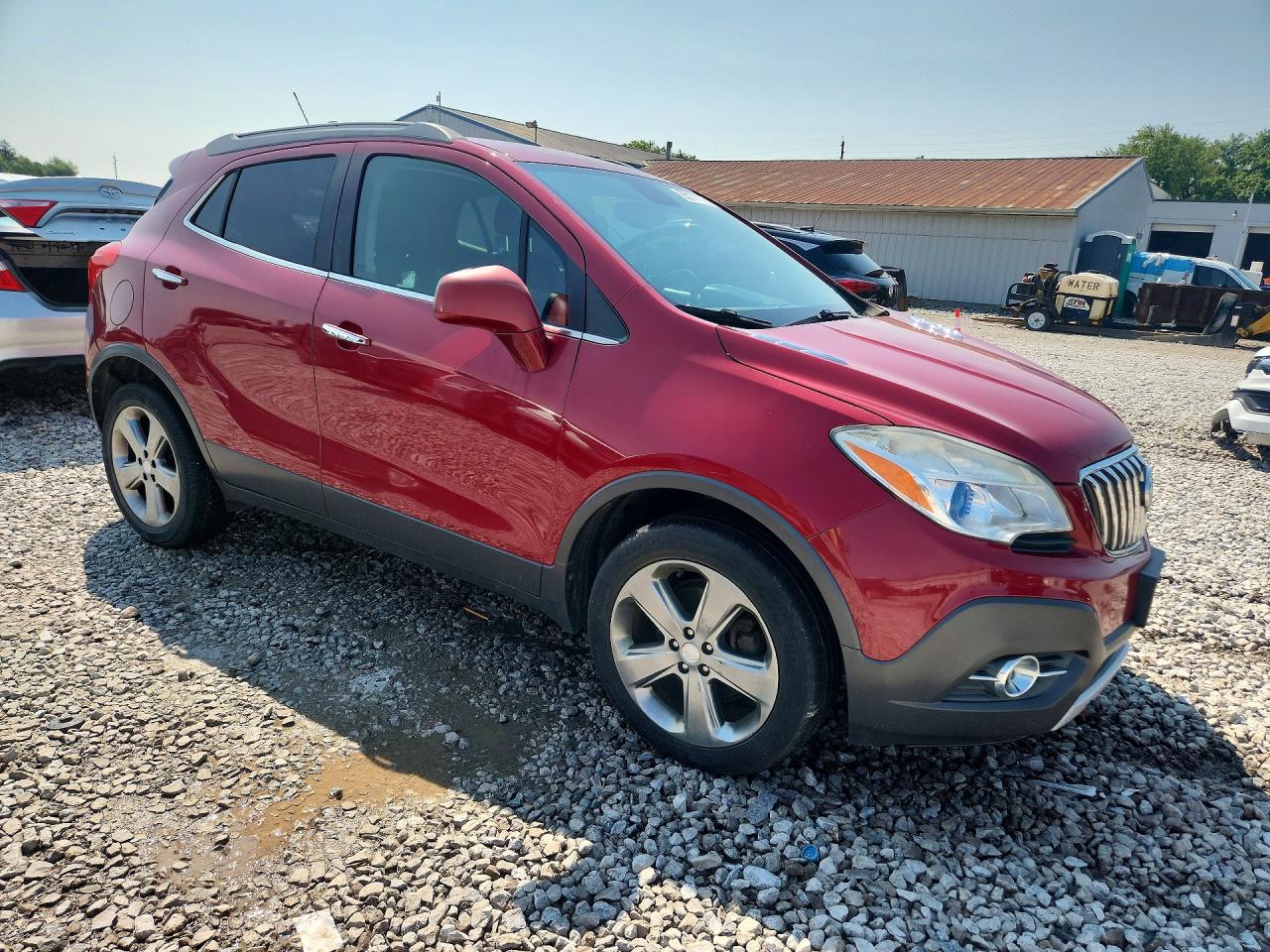 2013 Buick Encore Convenience Красный vin: KL4CJBSB3DB125499