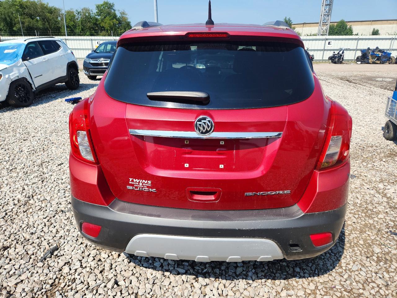 2013 Buick Encore Convenience Красный vin: KL4CJBSB3DB125499