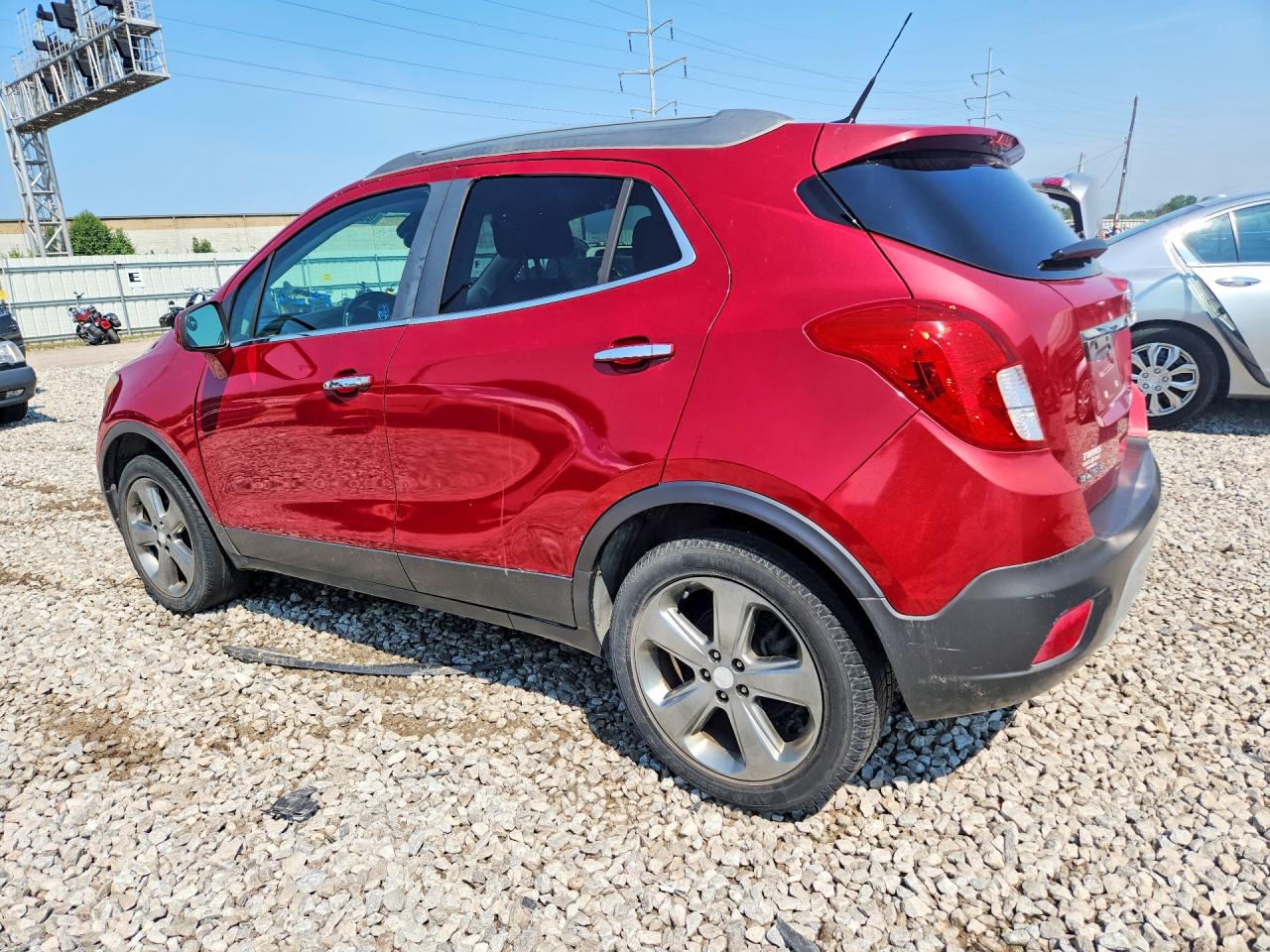2013 Buick Encore Convenience Красный vin: KL4CJBSB3DB125499