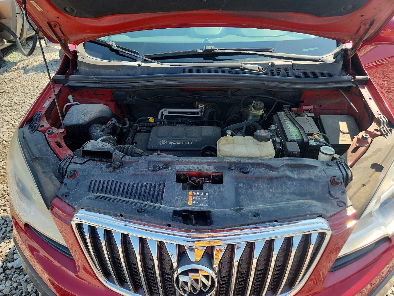 2013 Buick Encore Convenience Красный vin: KL4CJBSB3DB125499