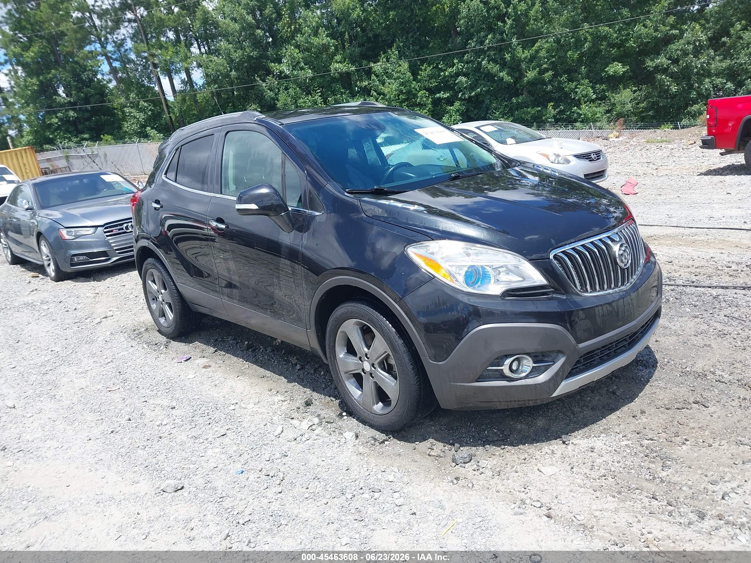 2014 Buick Encore Convenience Black vin: KL4CJBSB3EB680387