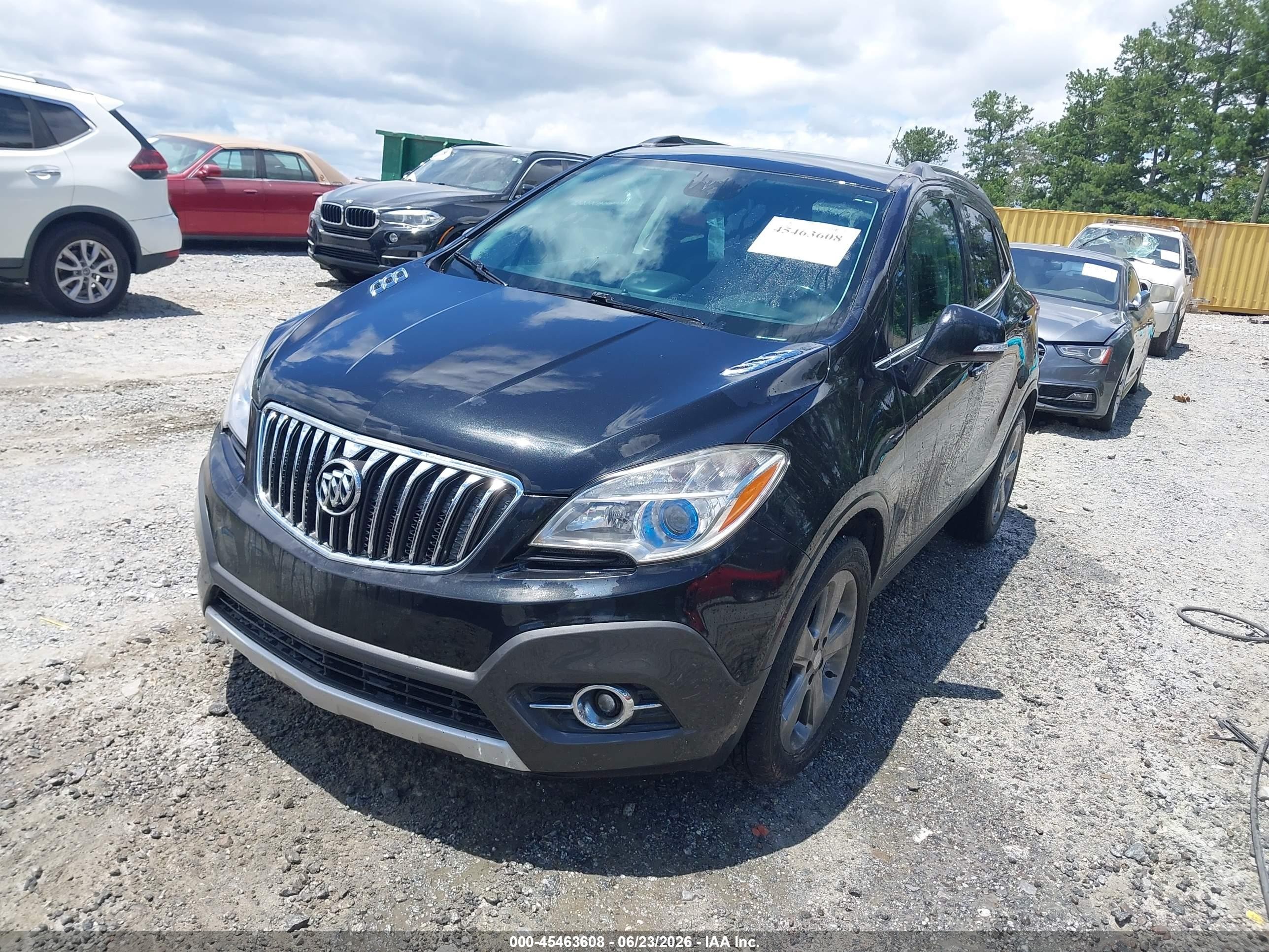 2014 Buick Encore Convenience Black vin: KL4CJBSB3EB680387