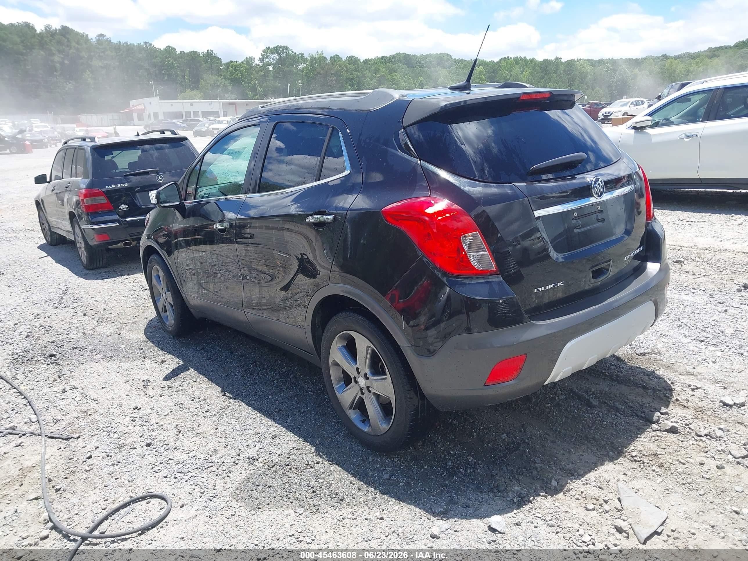 2014 Buick Encore Convenience Black vin: KL4CJBSB3EB680387