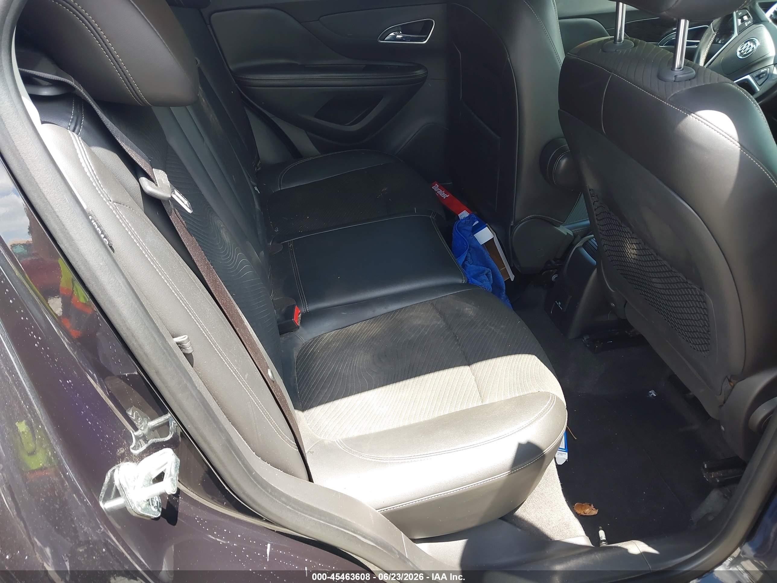 2014 Buick Encore Convenience Black vin: KL4CJBSB3EB680387