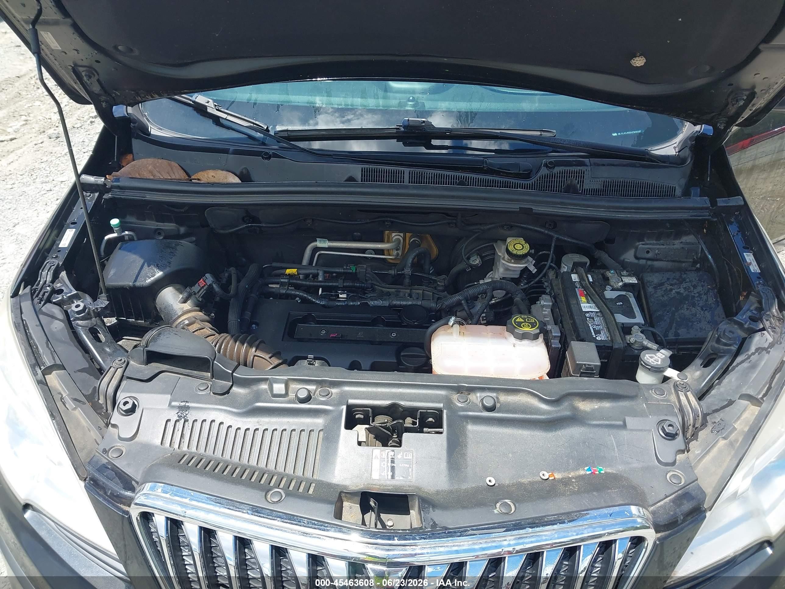 2014 Buick Encore Convenience Black vin: KL4CJBSB3EB680387