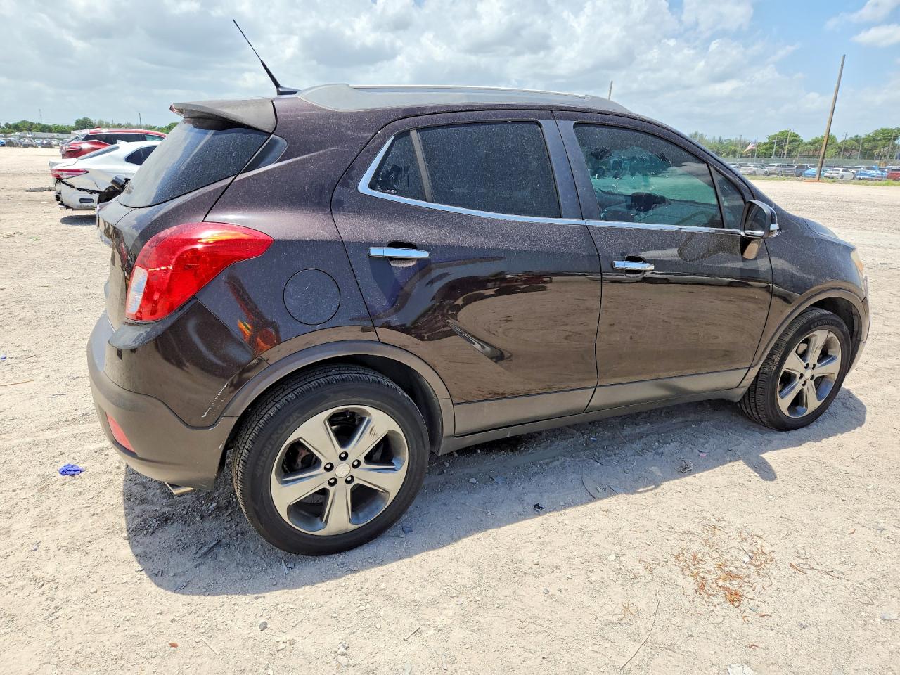 2014 Buick Encore Convenience Brown vin: KL4CJBSB3EB749739