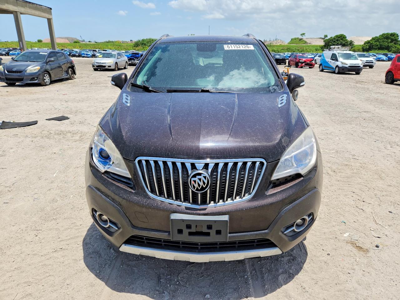 2014 Buick Encore Convenience Brown vin: KL4CJBSB3EB749739