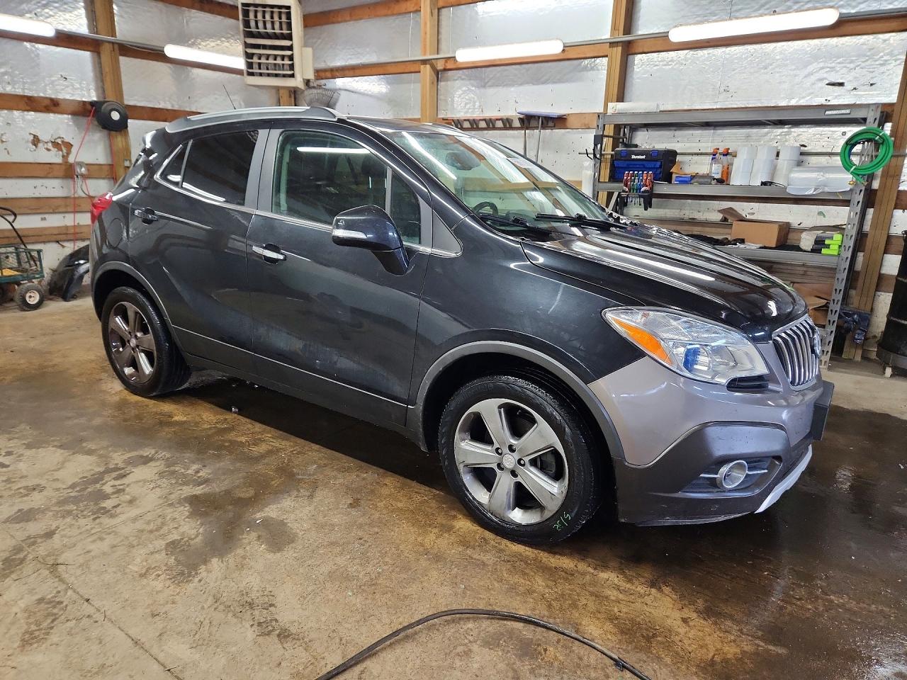 2014 Buick Encore Convenience Charcoal vin: KL4CJBSB3EB784314
