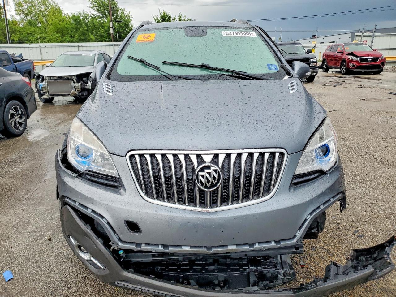 2015 Buick Encore Convenience Gray vin: KL4CJBSB3FB109290