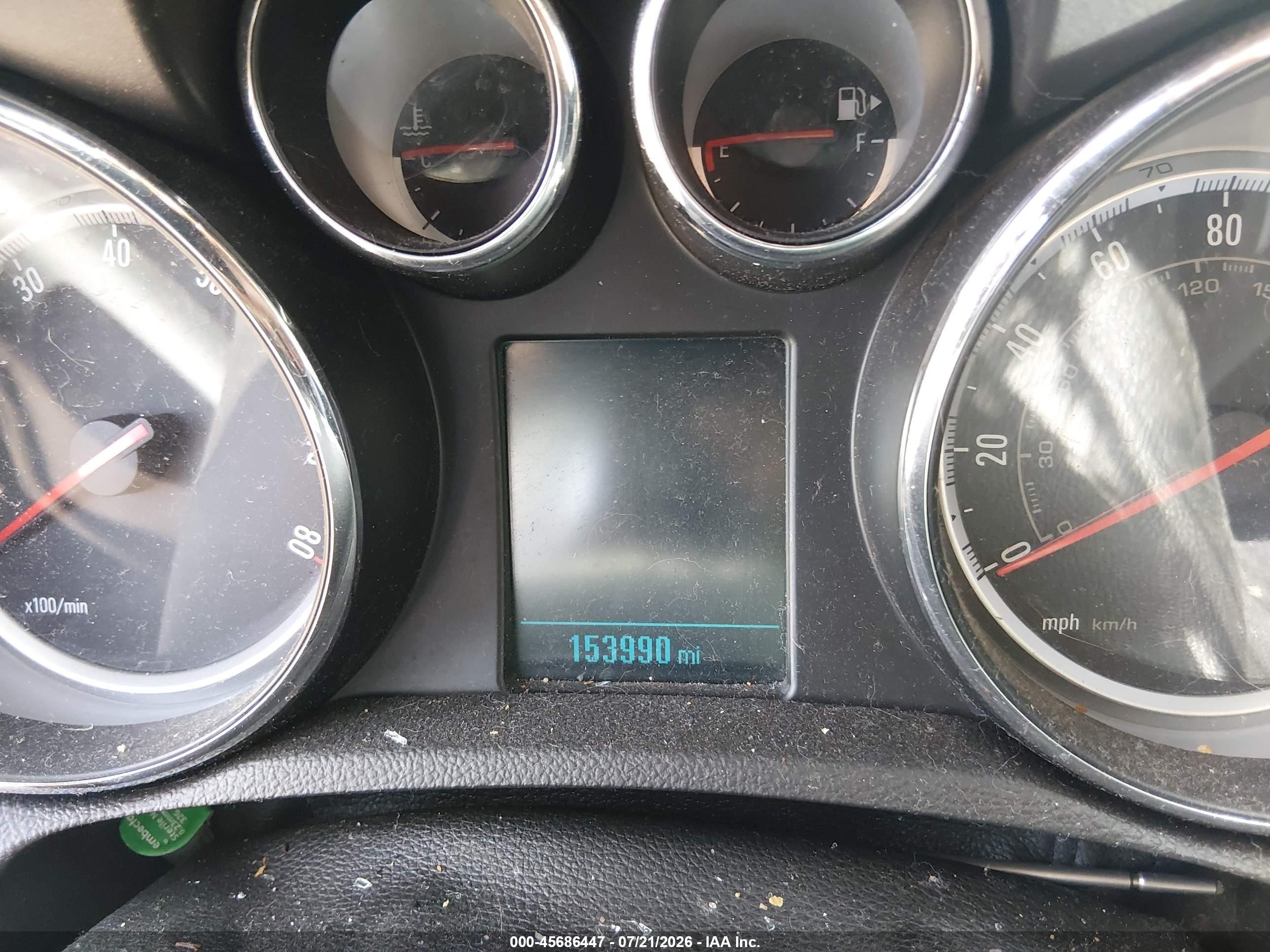 2015 Buick Encore Convenience Silver vin: KL4CJBSB3FB269041