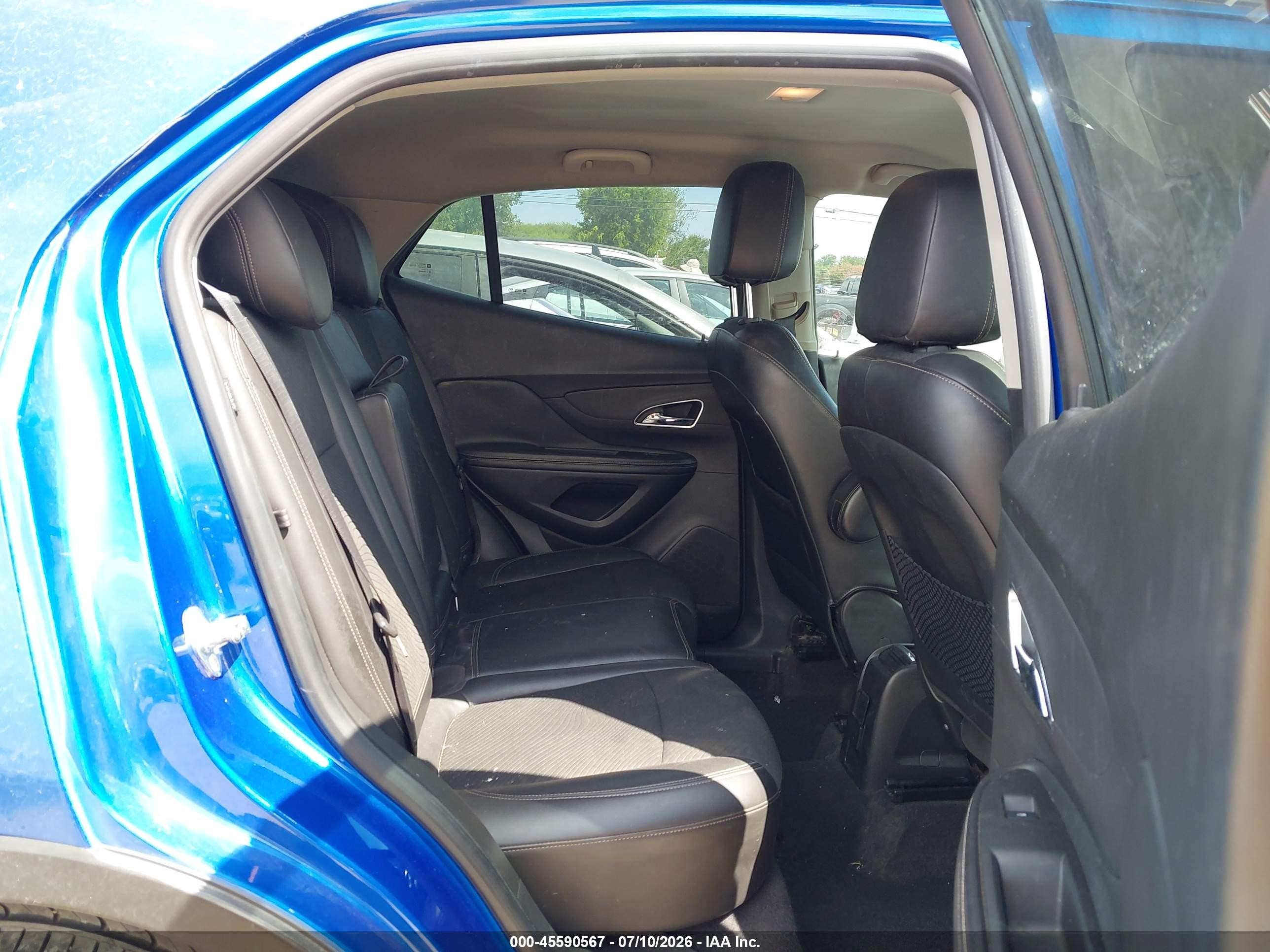 2014 Buick Encore Convenience Blue vin: KL4CJBSB4EB607092