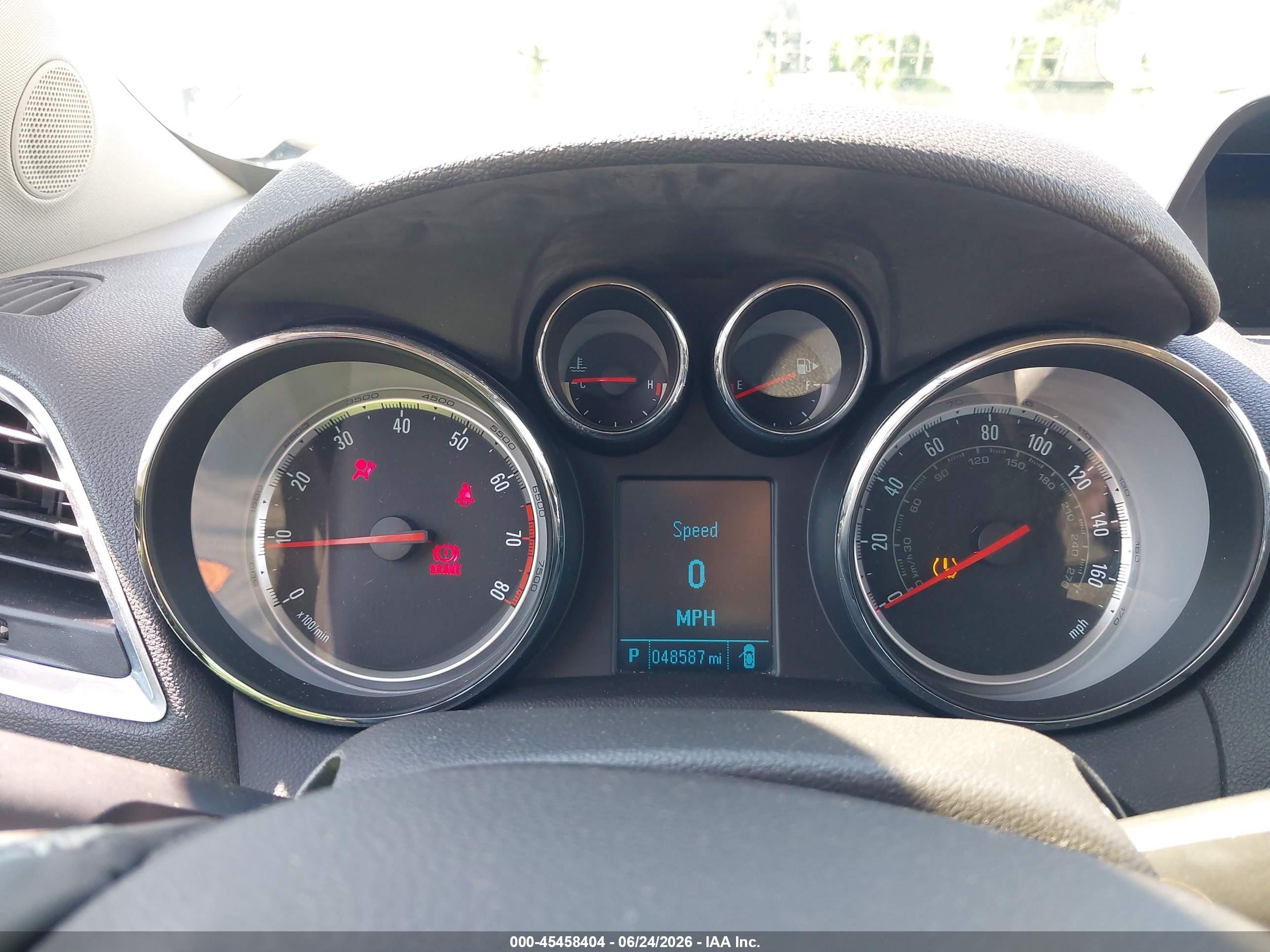 2014 Buick Encore Convenience Red vin: KL4CJBSB4EB615645