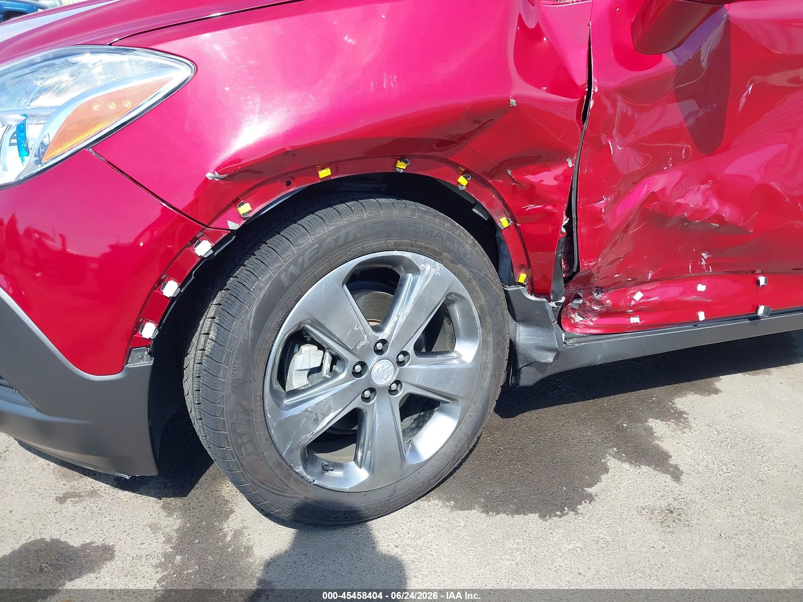 2014 Buick Encore Convenience Red vin: KL4CJBSB4EB615645