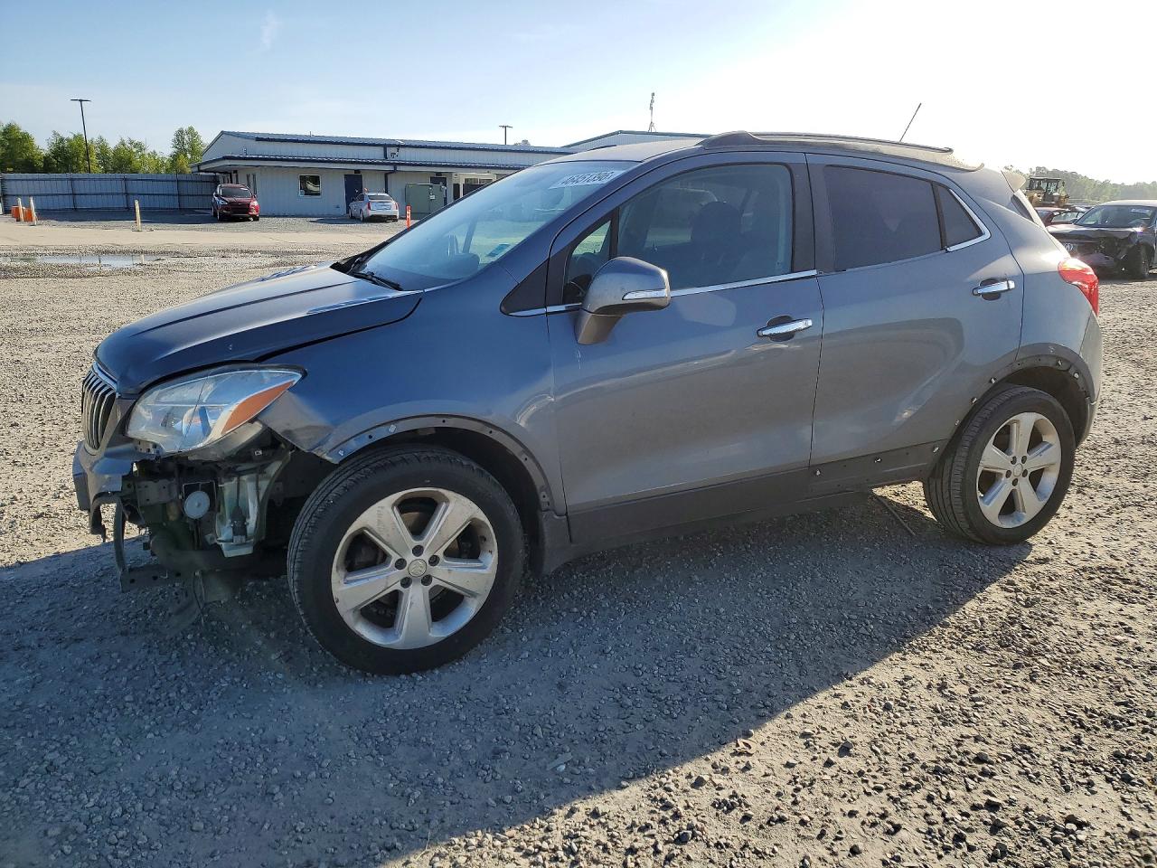 2015 Buick Encore Convenience Gray vin: KL4CJBSB4FB064893