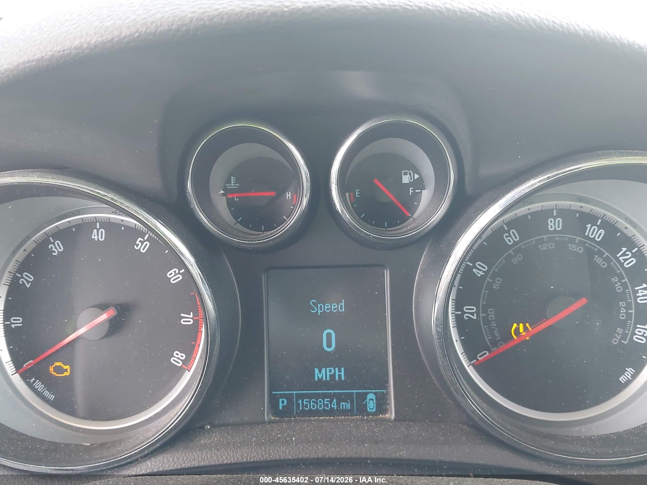 2015 Buick Encore Convenience Белый vin: KL4CJBSB4FB113543