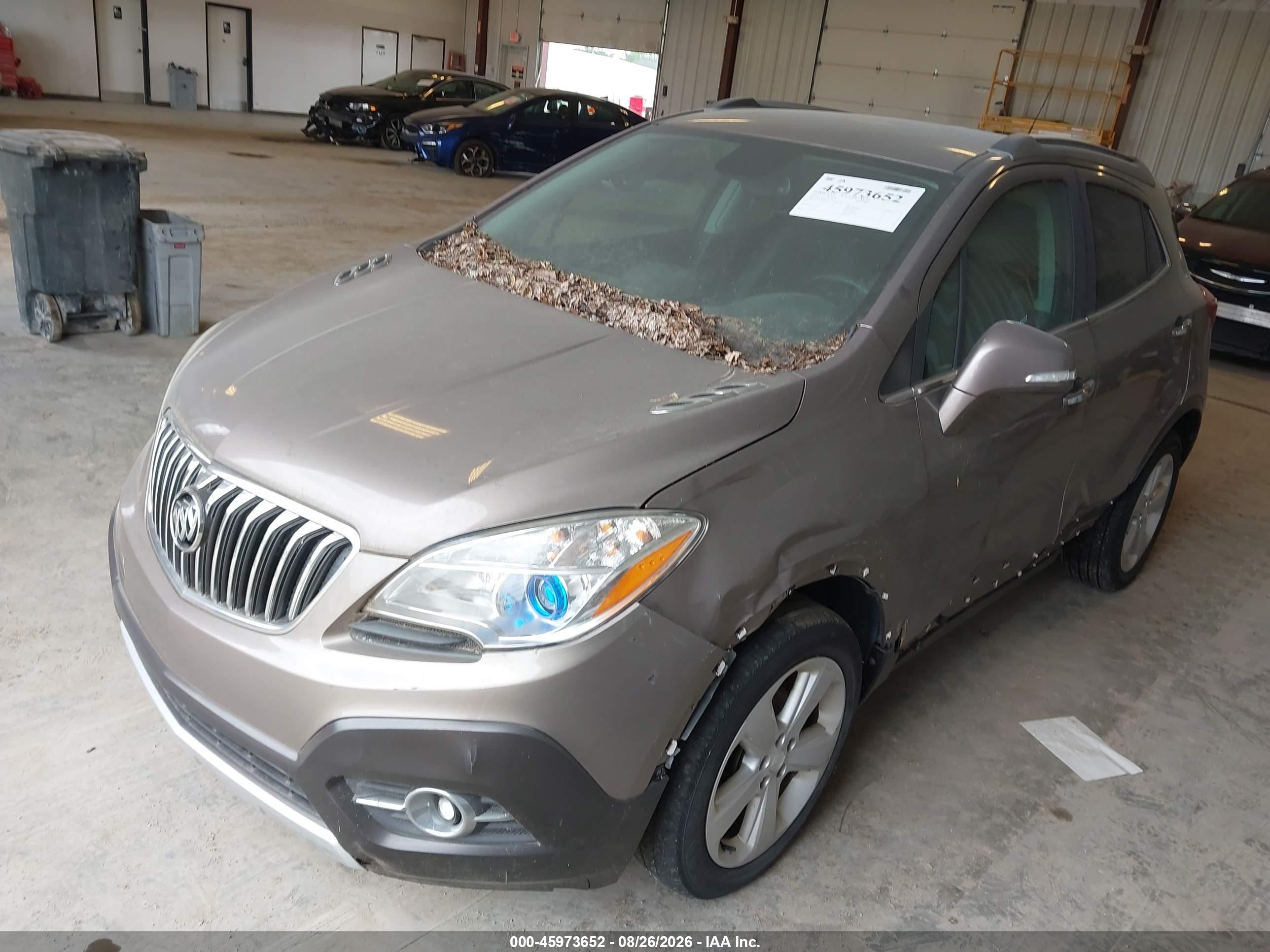 2015 Buick Encore Convenience Brown vin: KL4CJBSB4FB141813