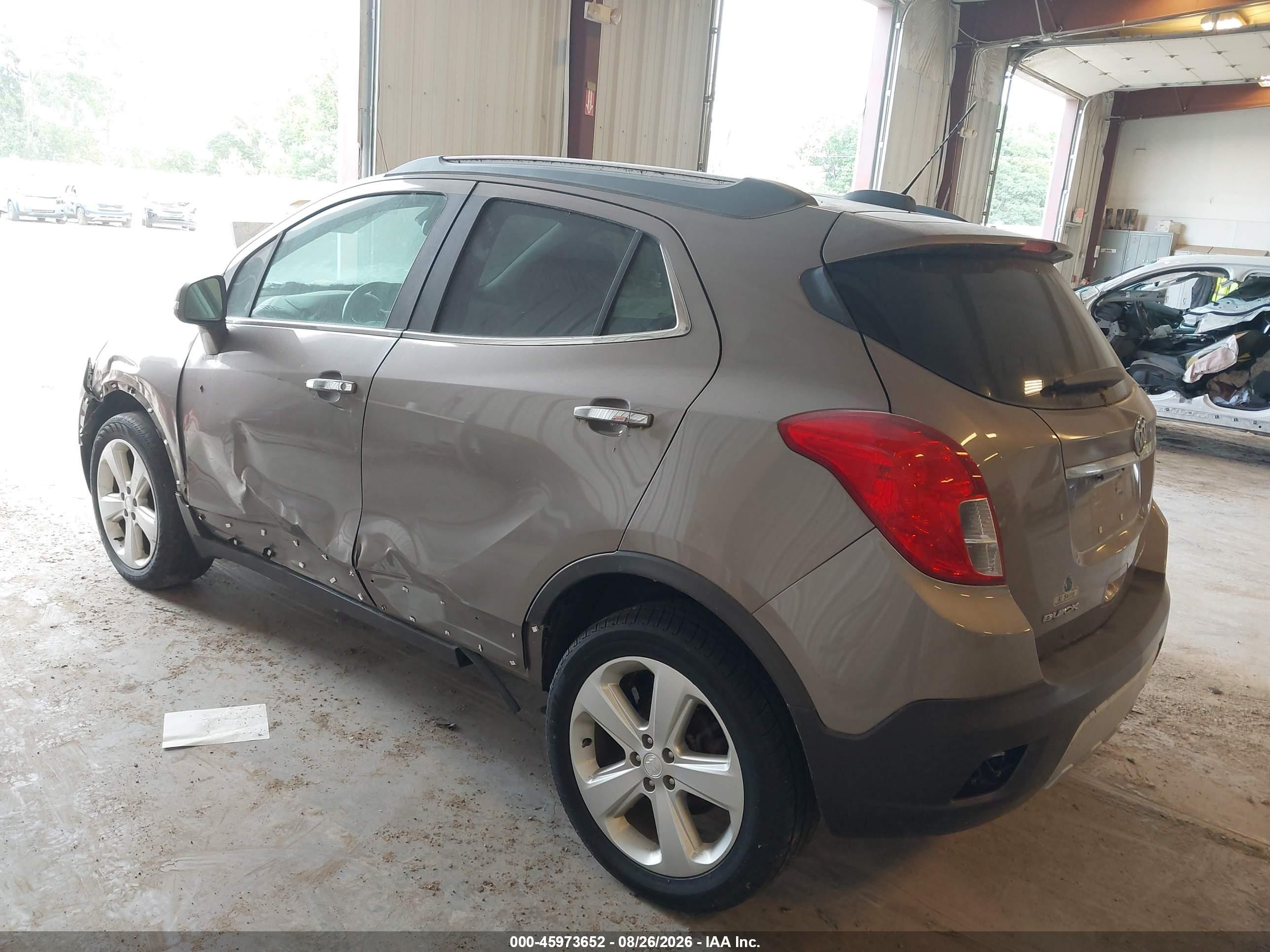 2015 Buick Encore Convenience Brown vin: KL4CJBSB4FB141813